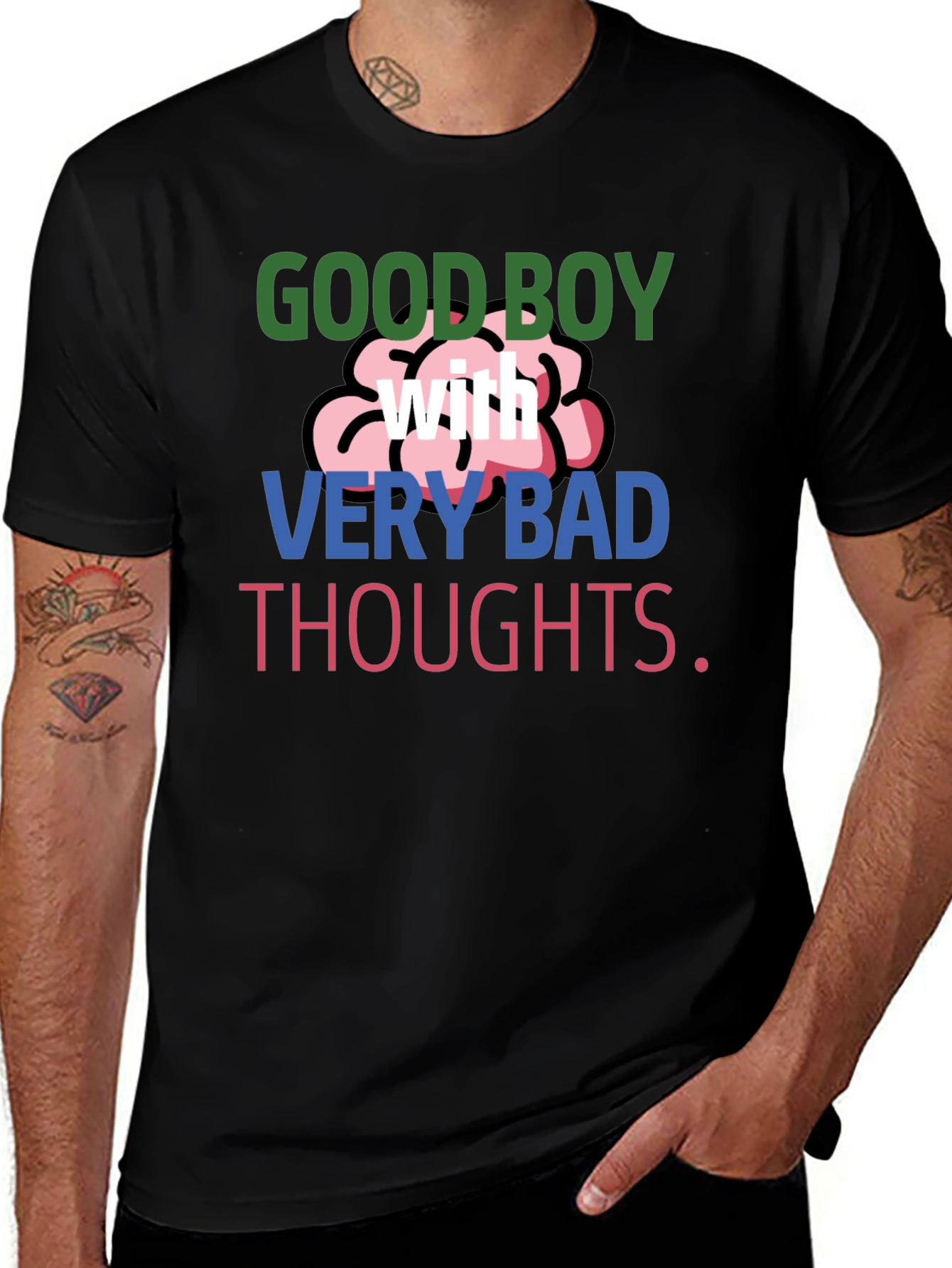 Variant 15 of Good Boy with Very Bad Thoughts T-Shirt