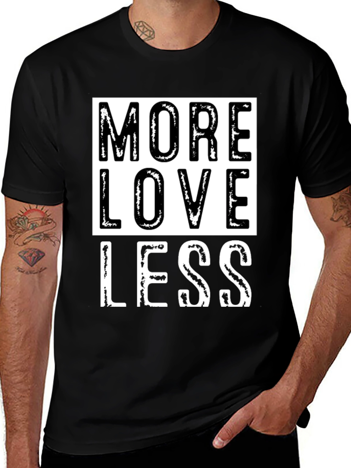 Variant 9 of More Love Less T-Shirt