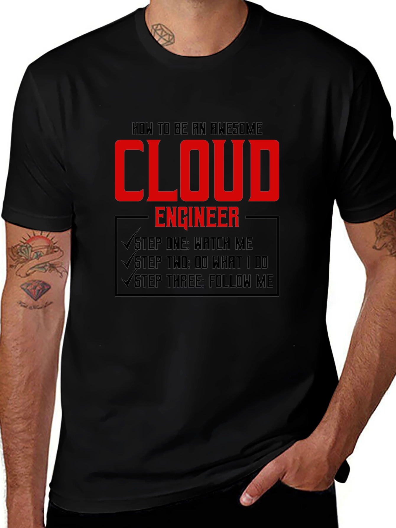 Awesome Cloud Engineer T-Shirt