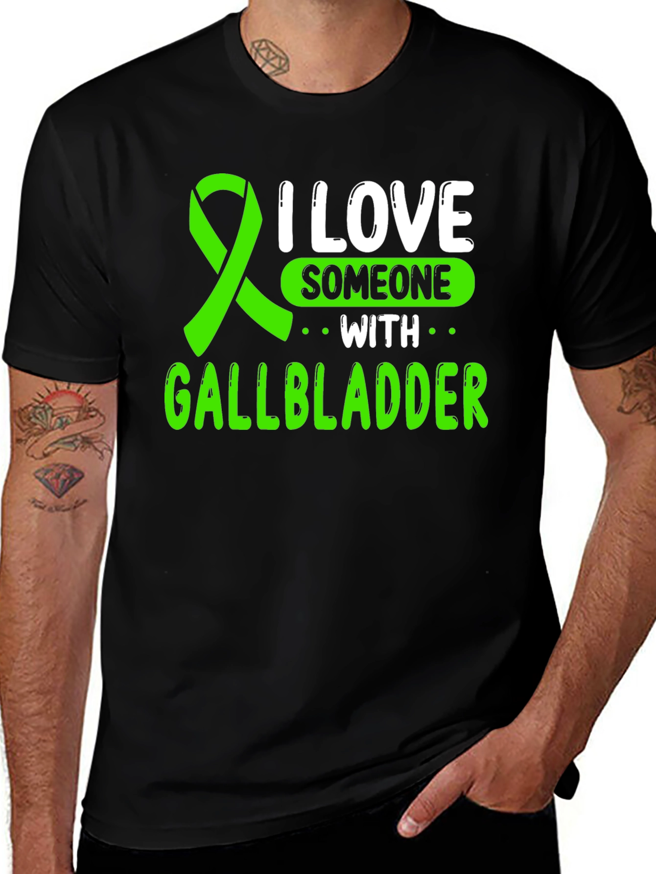 I Love Someone with Gallbladder T-Shirt