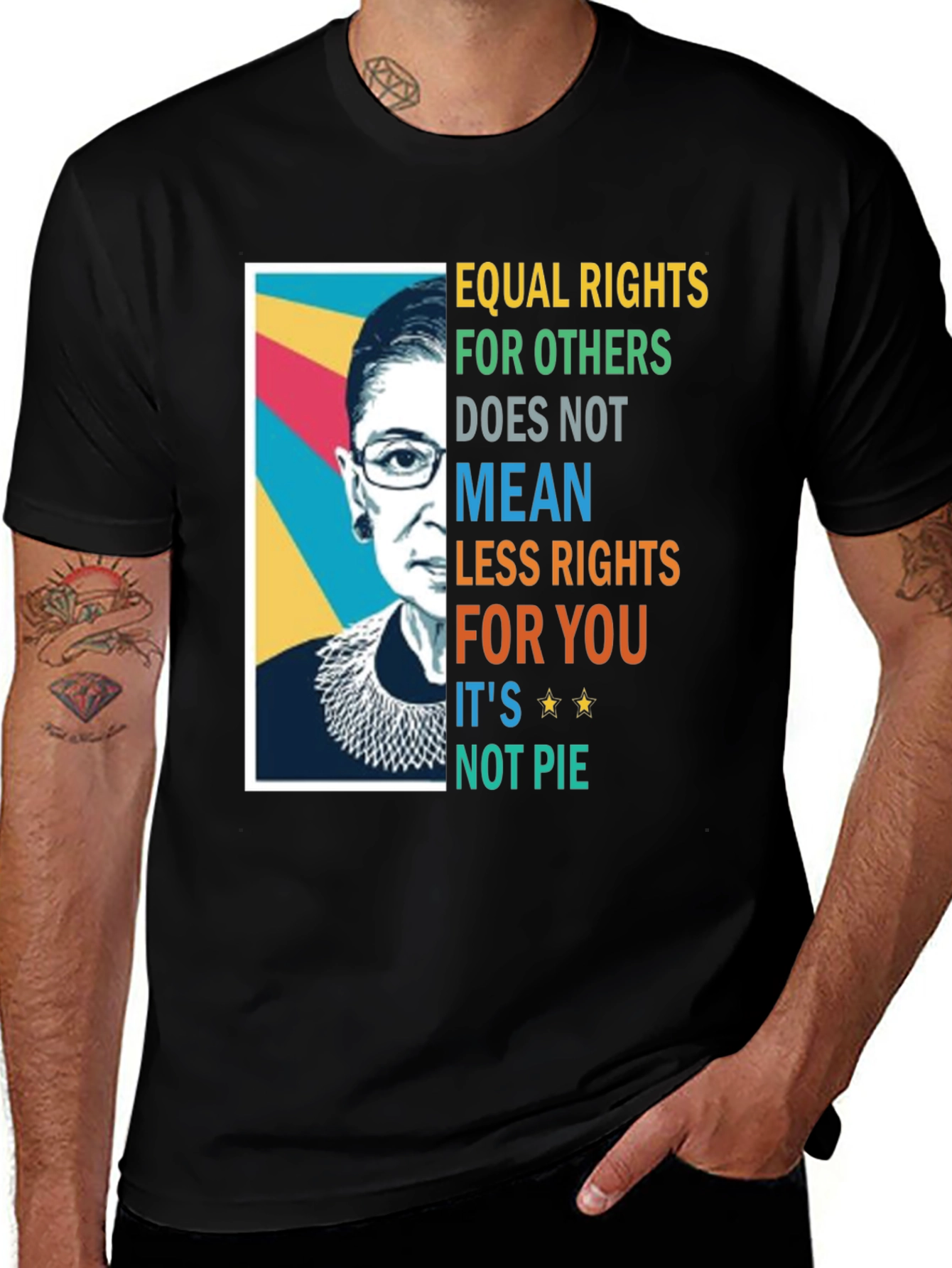 Equal Rights RBG Graphic Tee