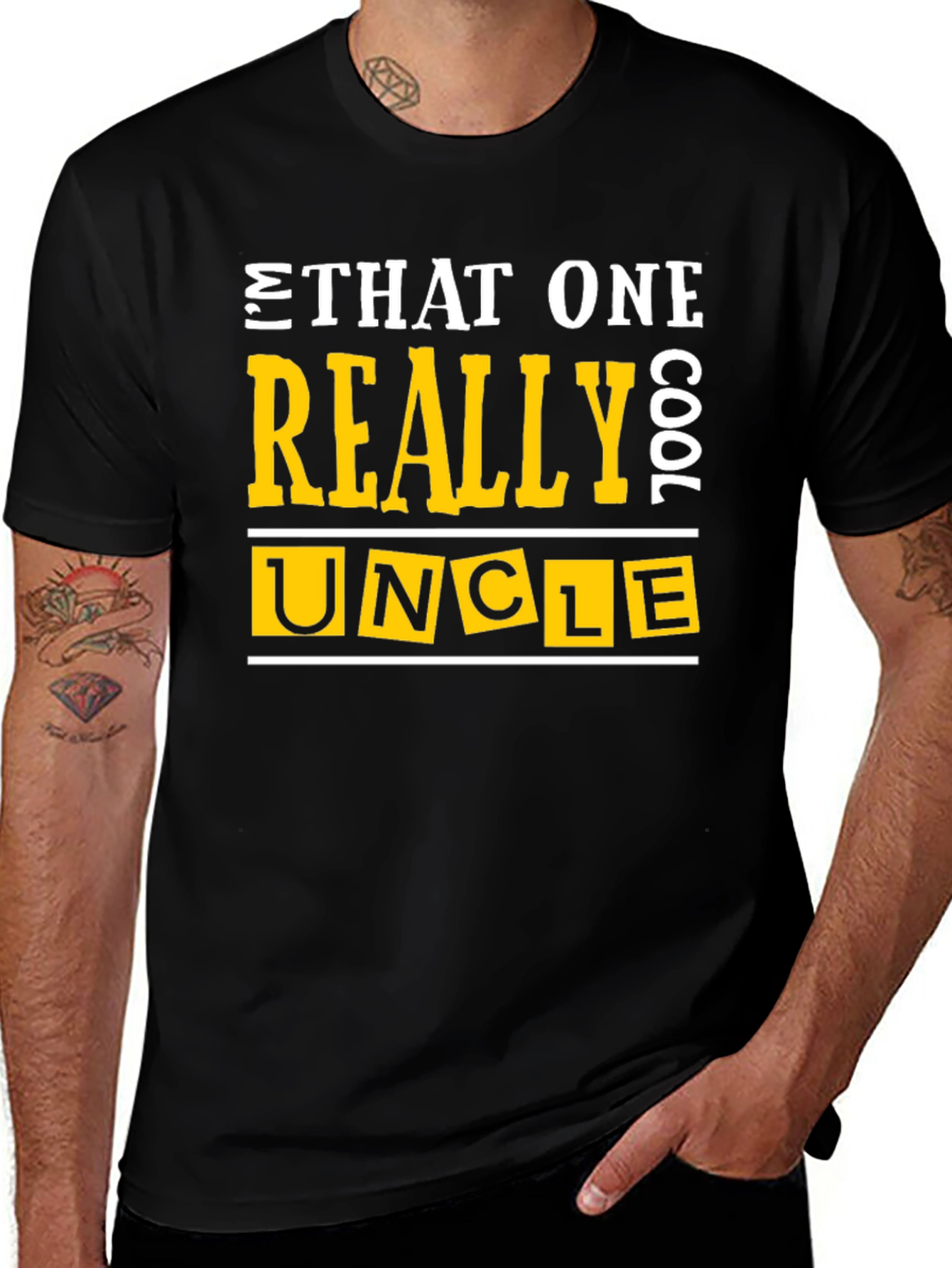 Variant 21 of I'm That One Really Cool Uncle T-Shirt