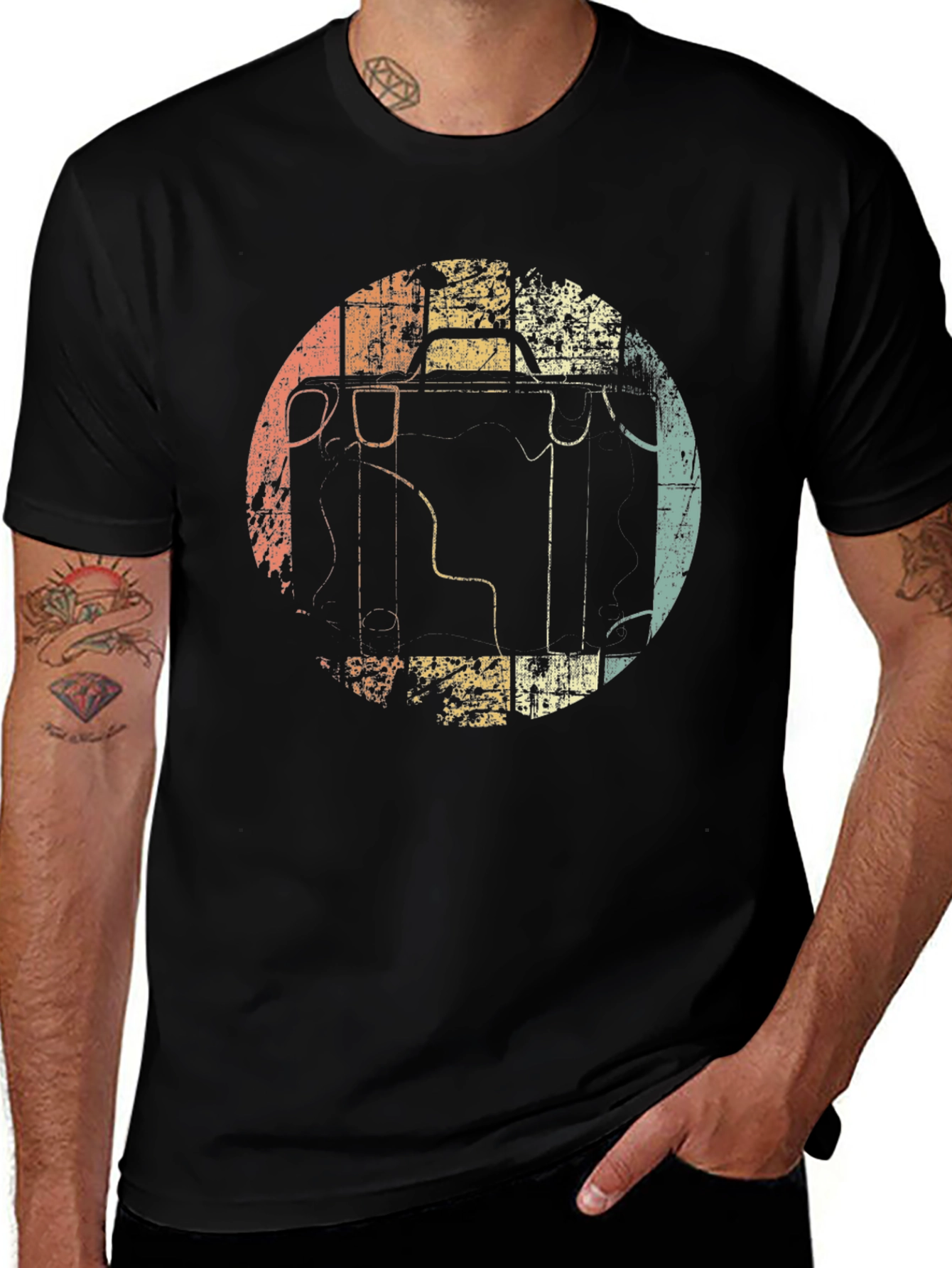 Variant 24 of Vintage Piano T-Shirt - Retro Music Tee