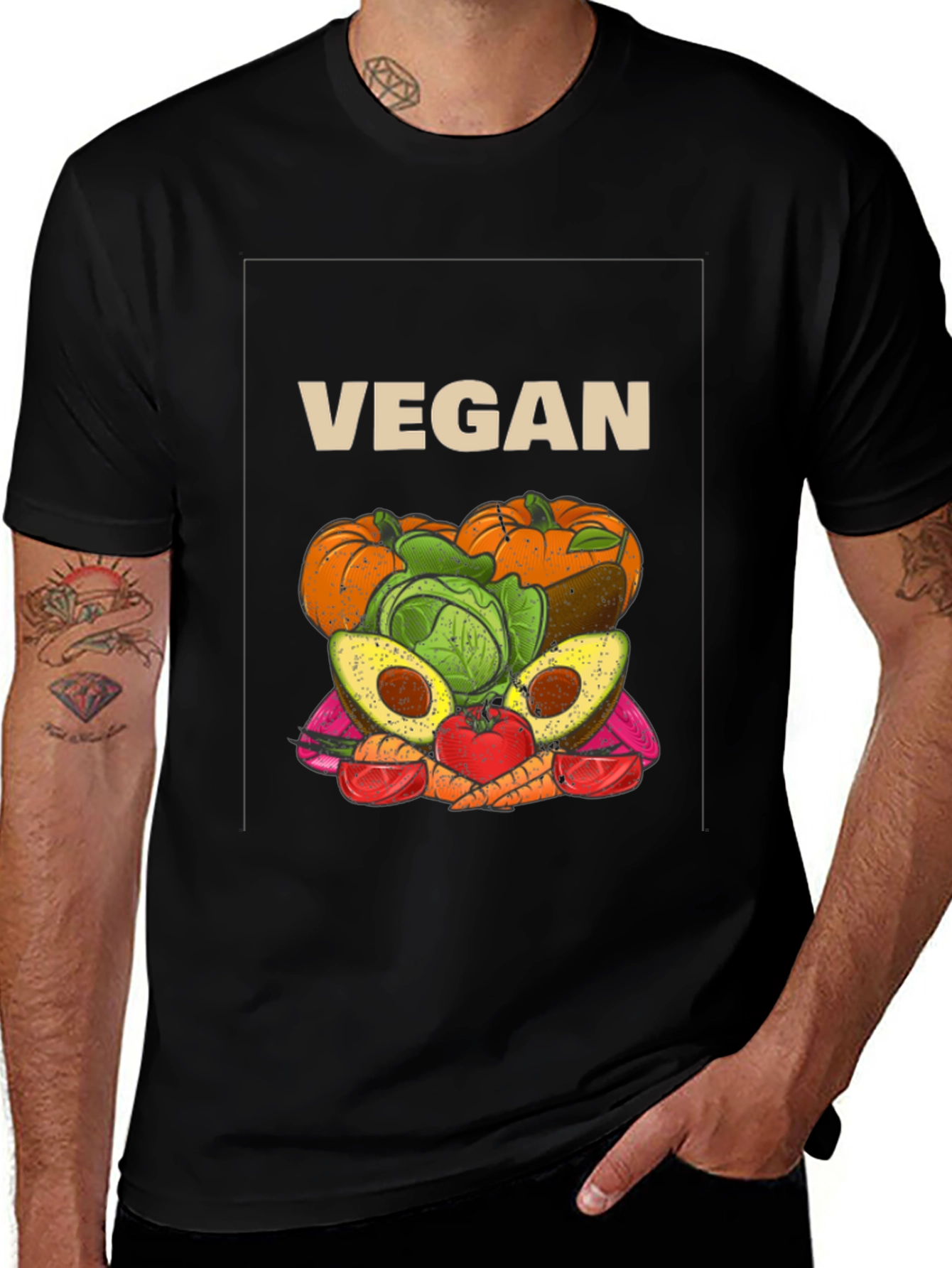 Variant 30 of Vegan Food T-Shirt - Unisex Healthy Lifestyle Tee
