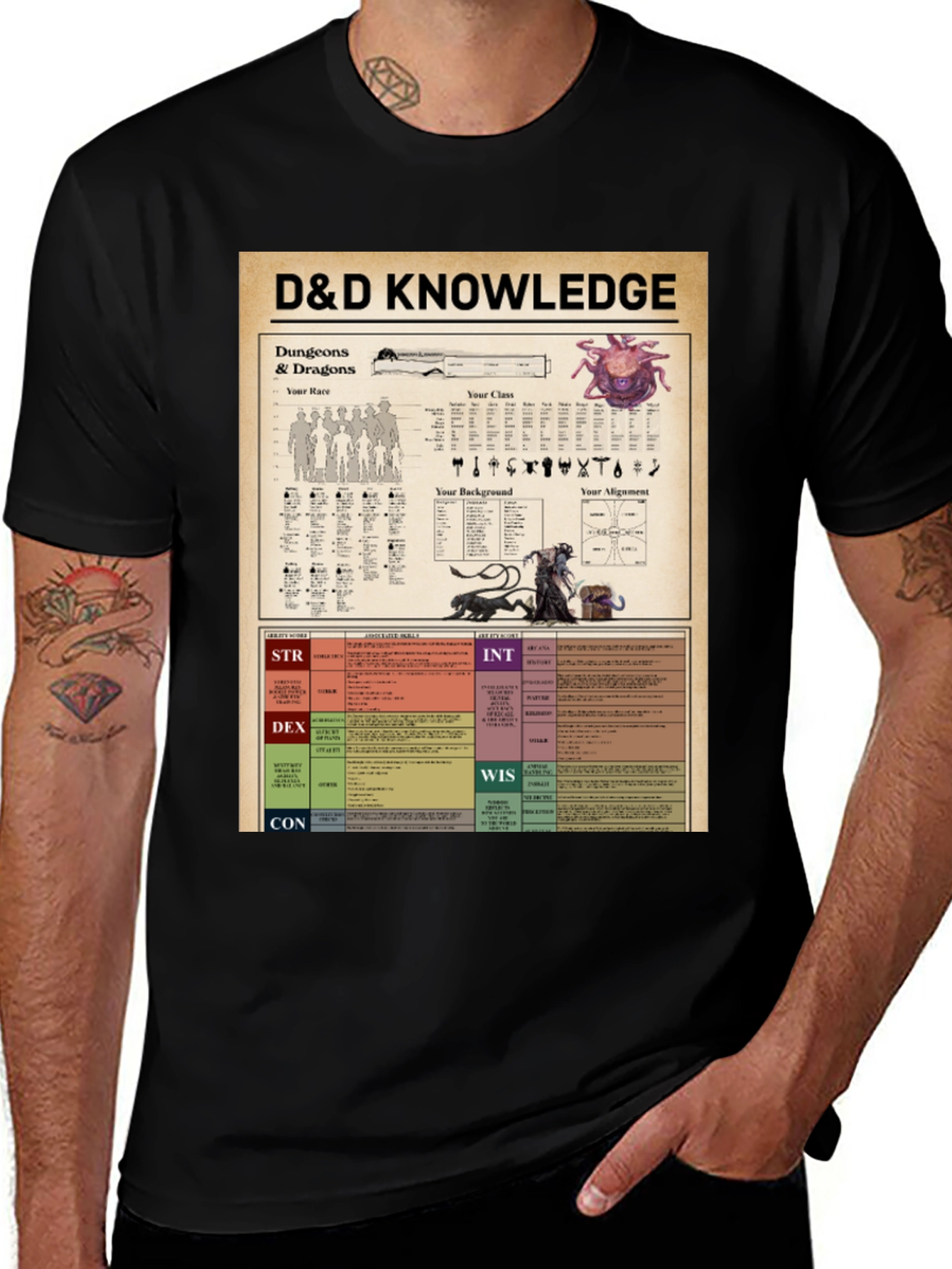 D&D Knowledge T-Shirt