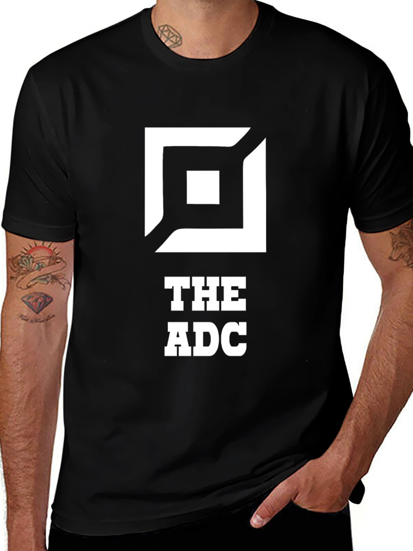 Variant 22 of The ADC T-Shirt - Black Gaming Tee