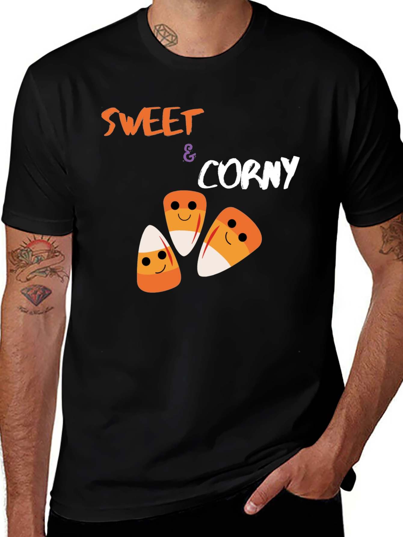 Sweet & Corny Halloween T-Shirt