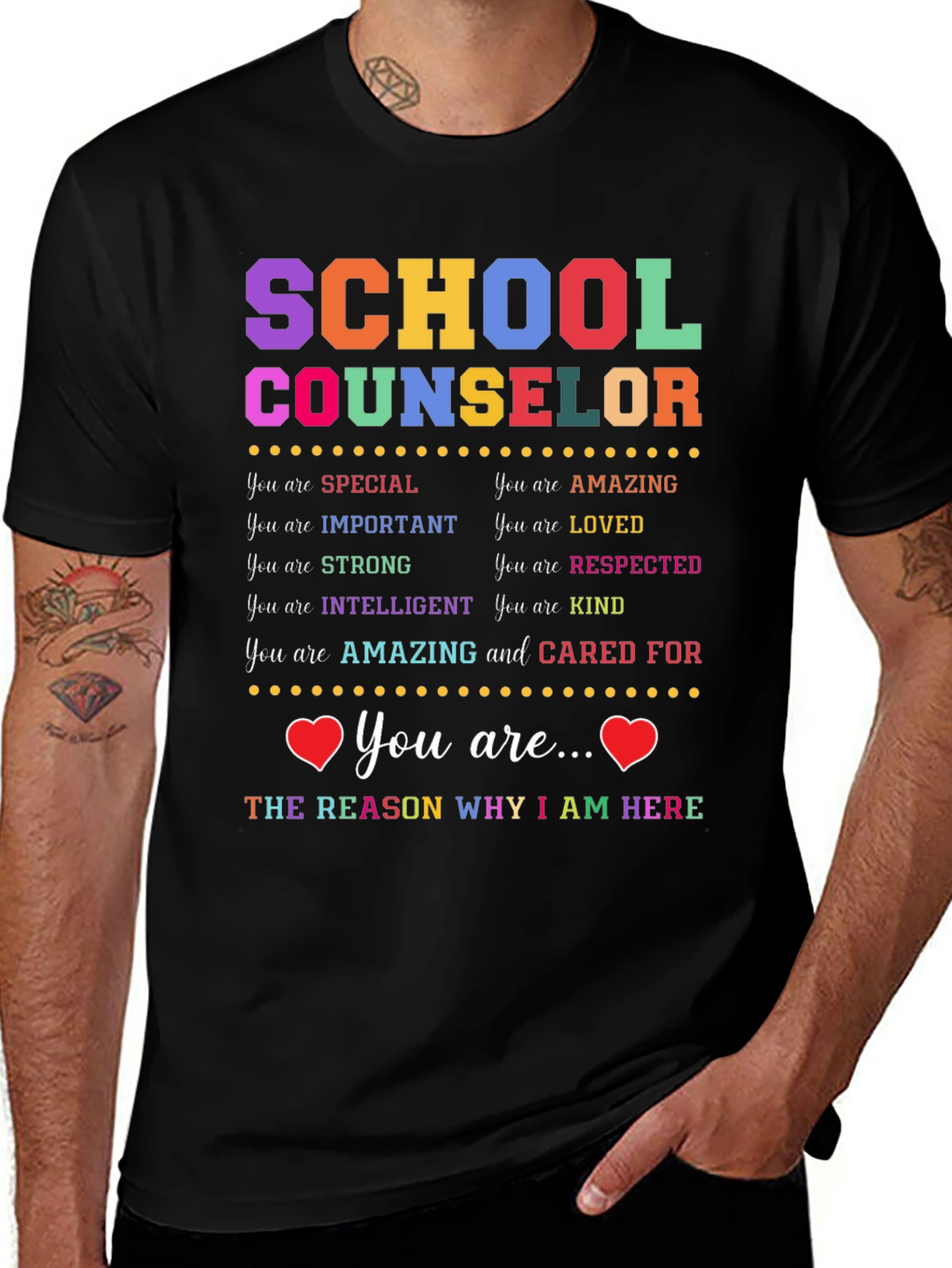 School Counselor Appreciation T-Shirt