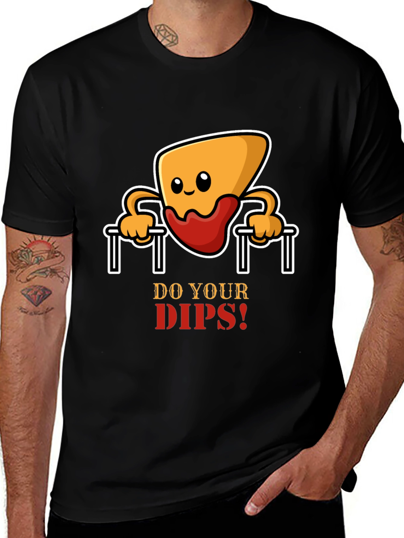 Variant 25 of Do Your Dips! Funny Graphic T-Shirt