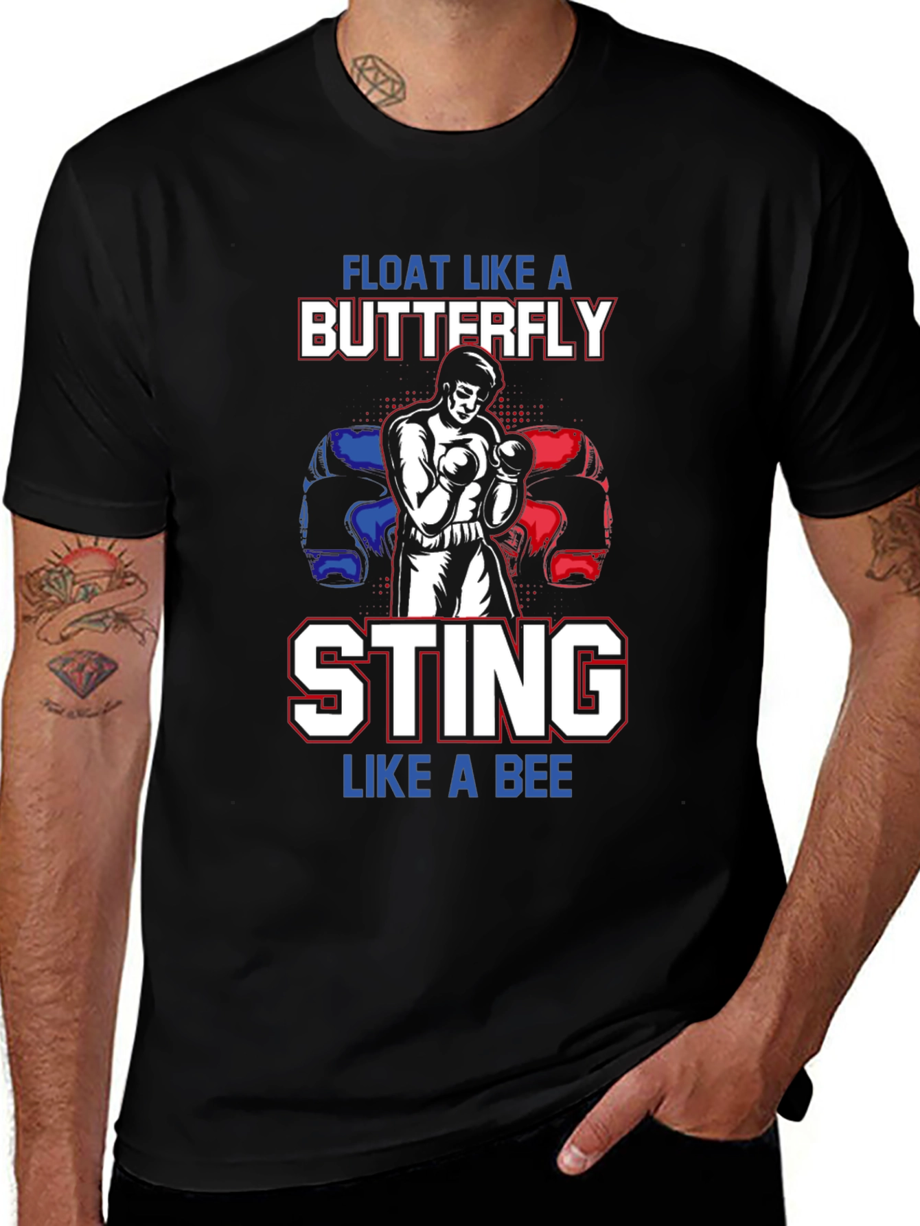 Float Like A Butterfly, Sting Like A Bee T-Shirt
