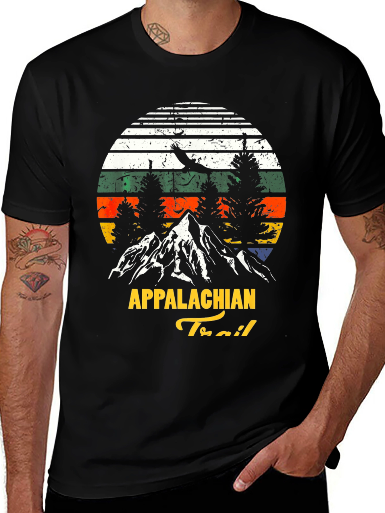 Appalachian Trail Graphic Tee - Nature Adventure Shirt