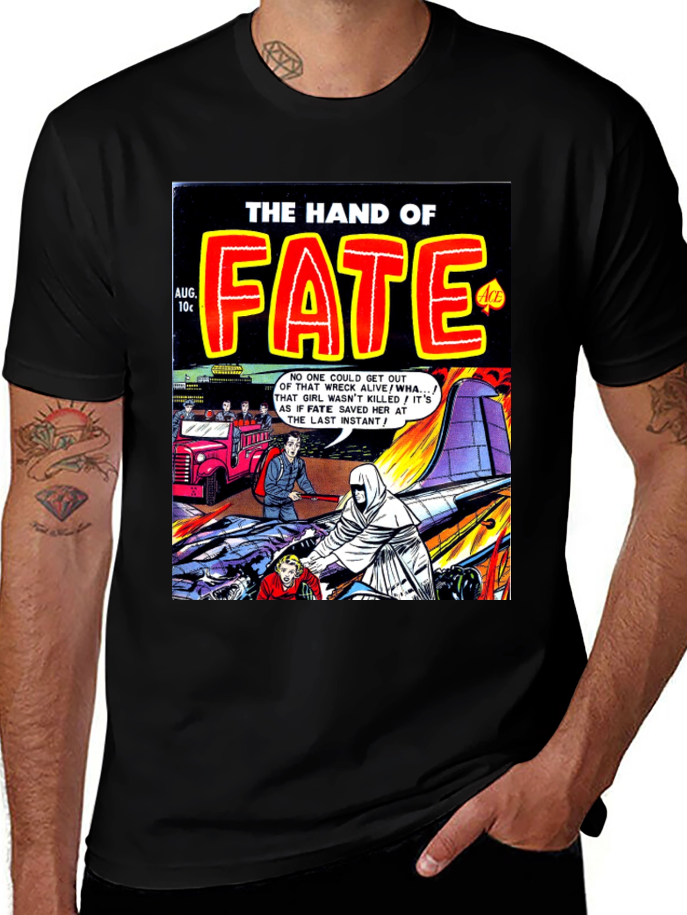 The Hand of Fate Comic Book Cover T-Shirt