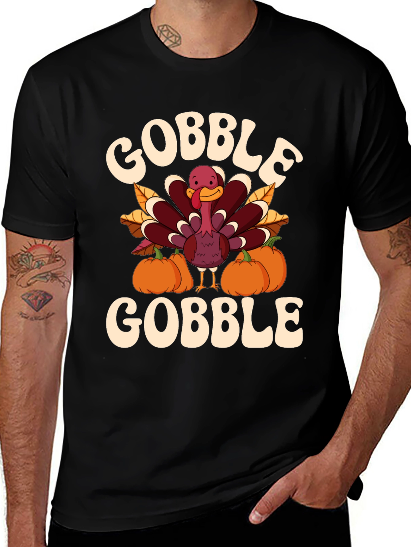 Variant 30 of Gobble Thanksgiving T-Shirt