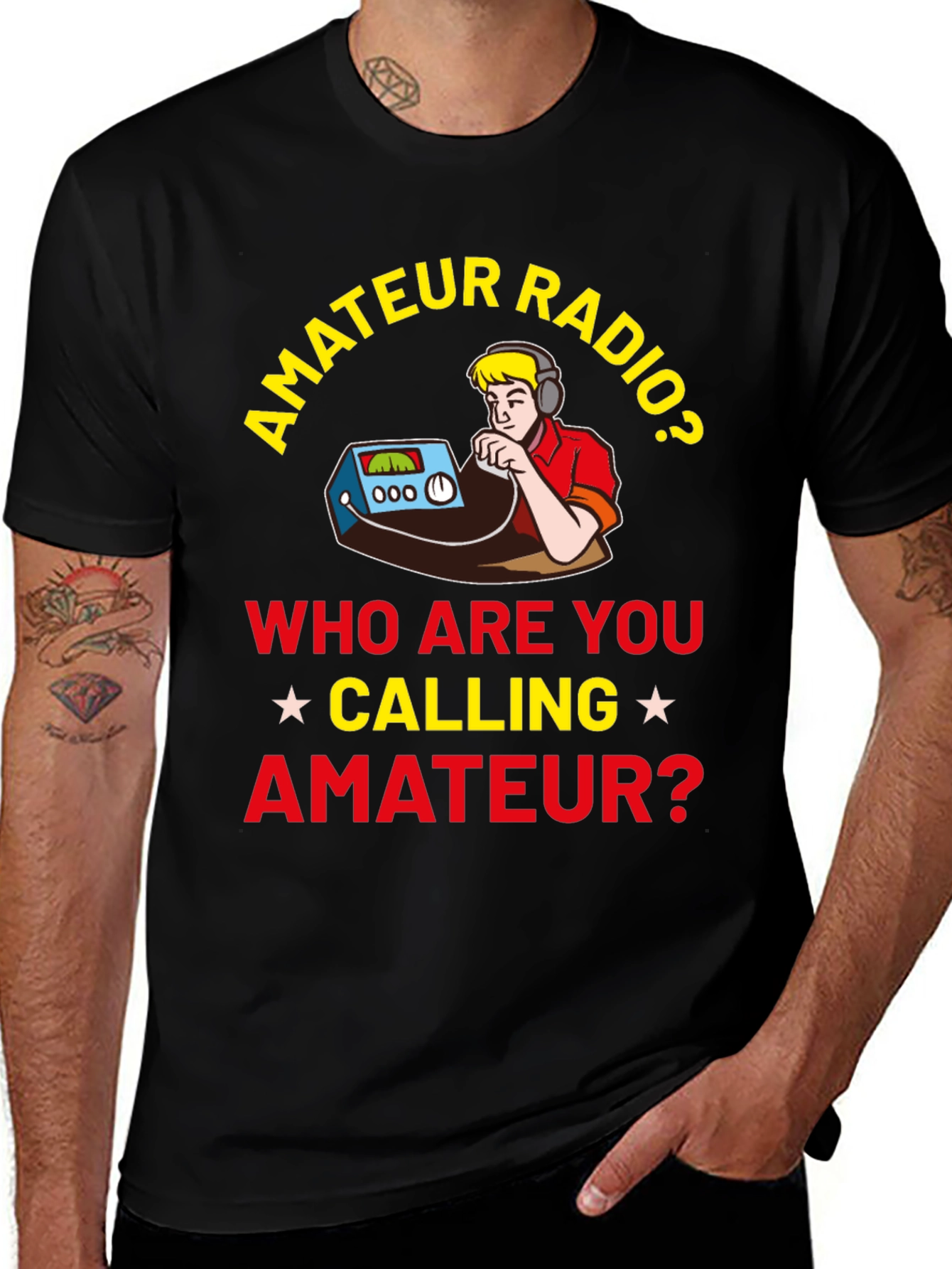 Variant 9 of Amateur Radio T-Shirt - Funny Ham Radio Operator Tee
