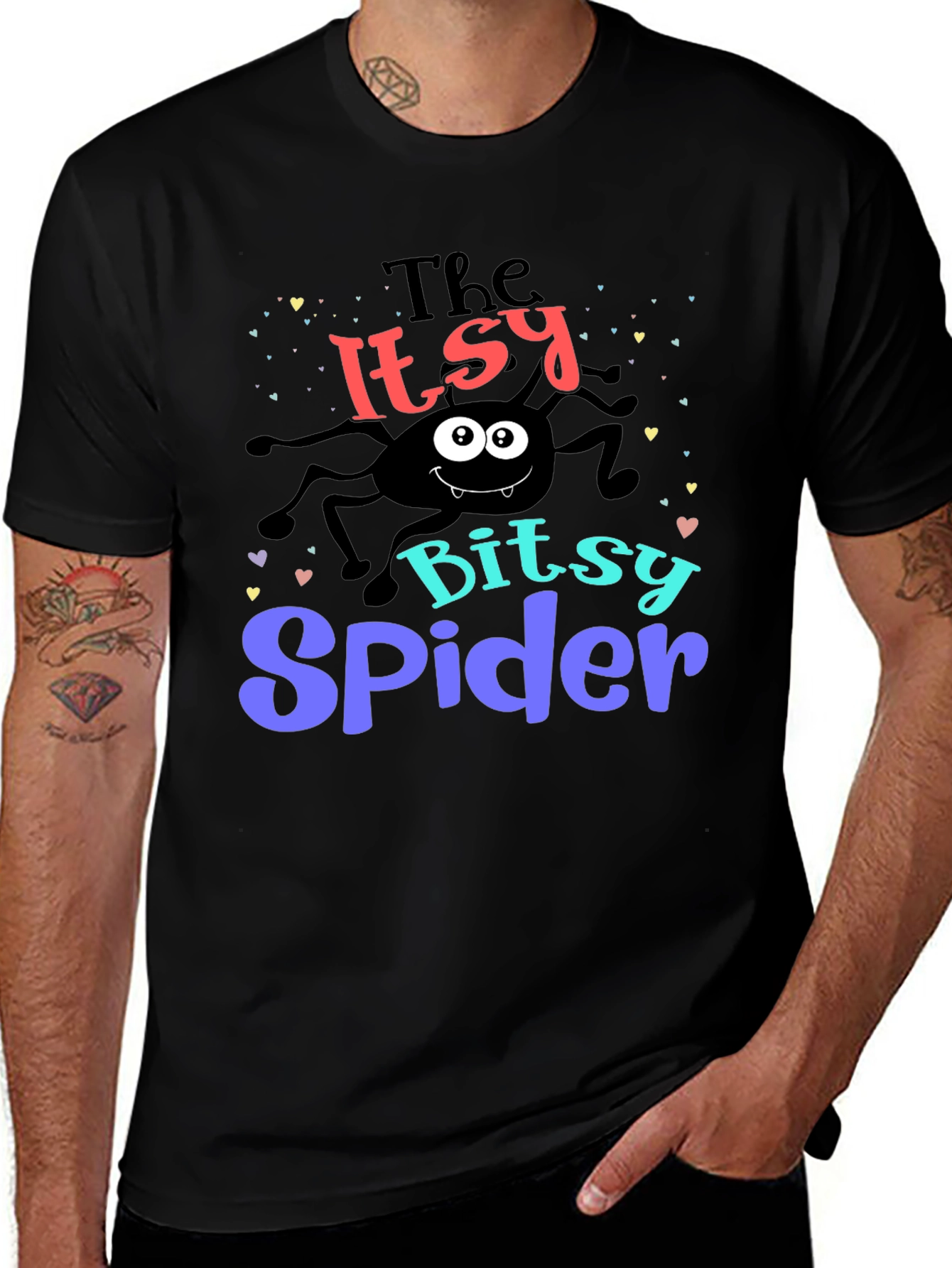 Variant 14 of Itsy Bitsy Spider Graphic Tee