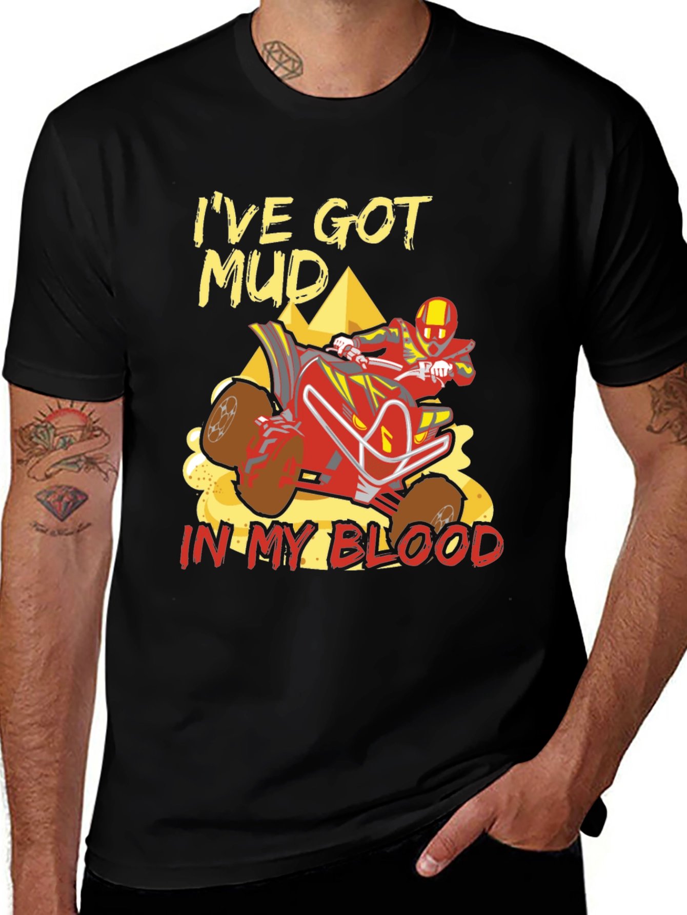 Mud In My Blood ATV T-Shirt
