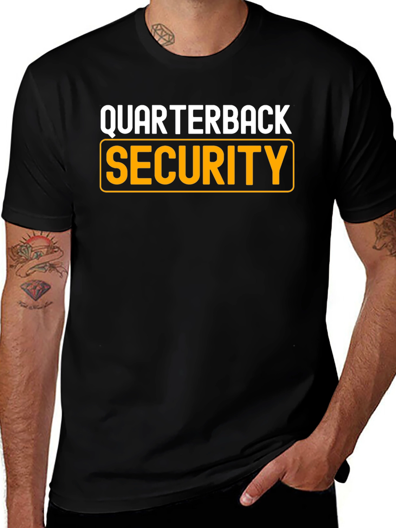 Quarterback Security Graphic T-Shirt