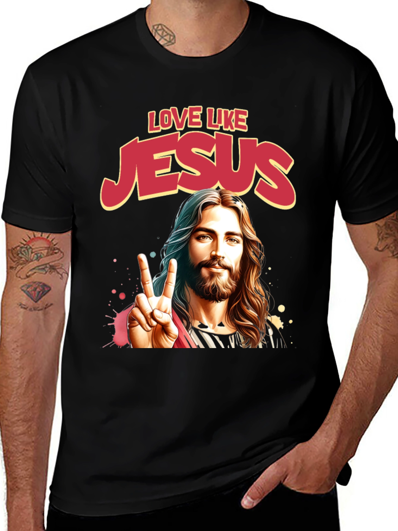 Love Like Jesus Graphic T-Shirt