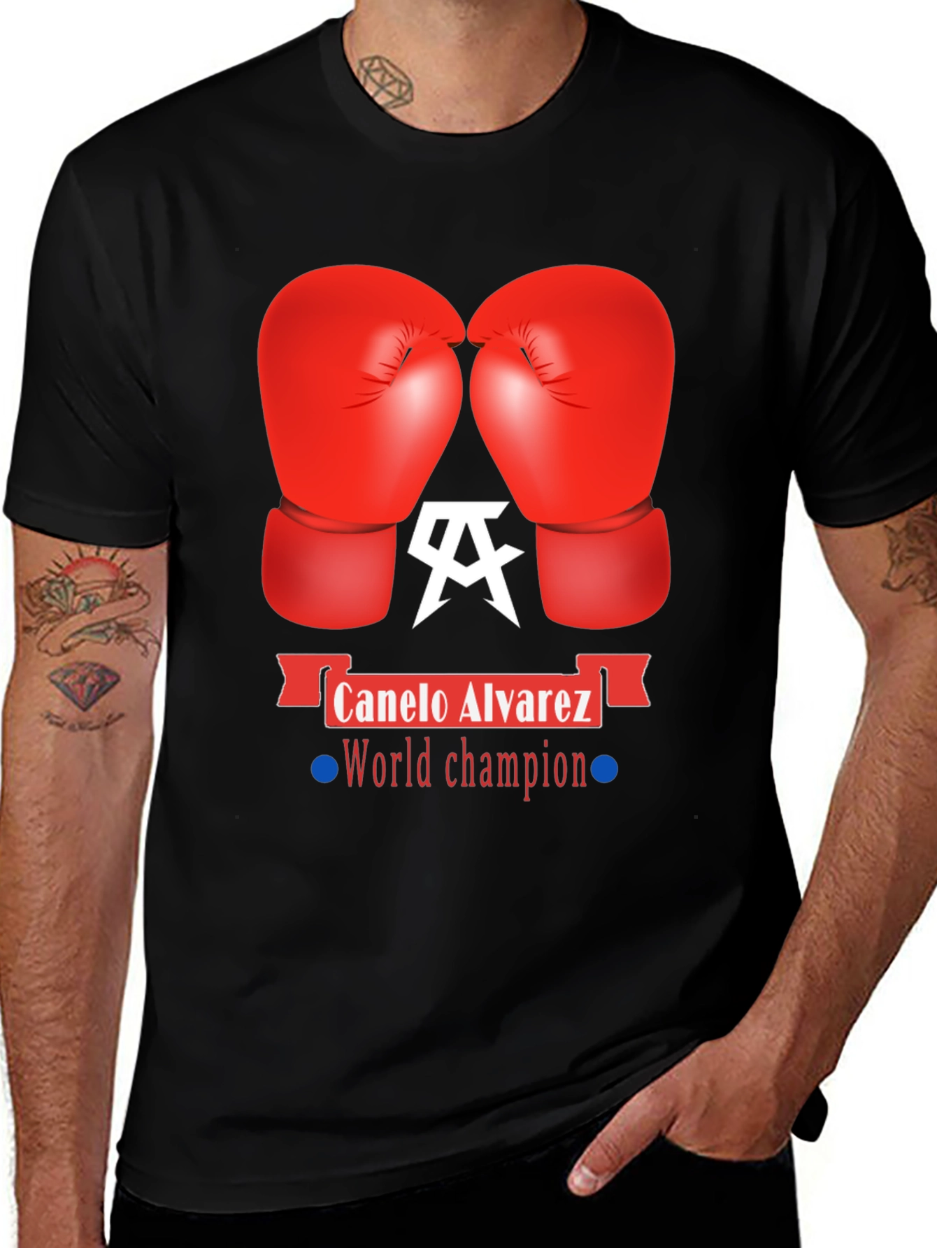 Canelo Alvarez World Champion Boxing Gloves T-Shirt