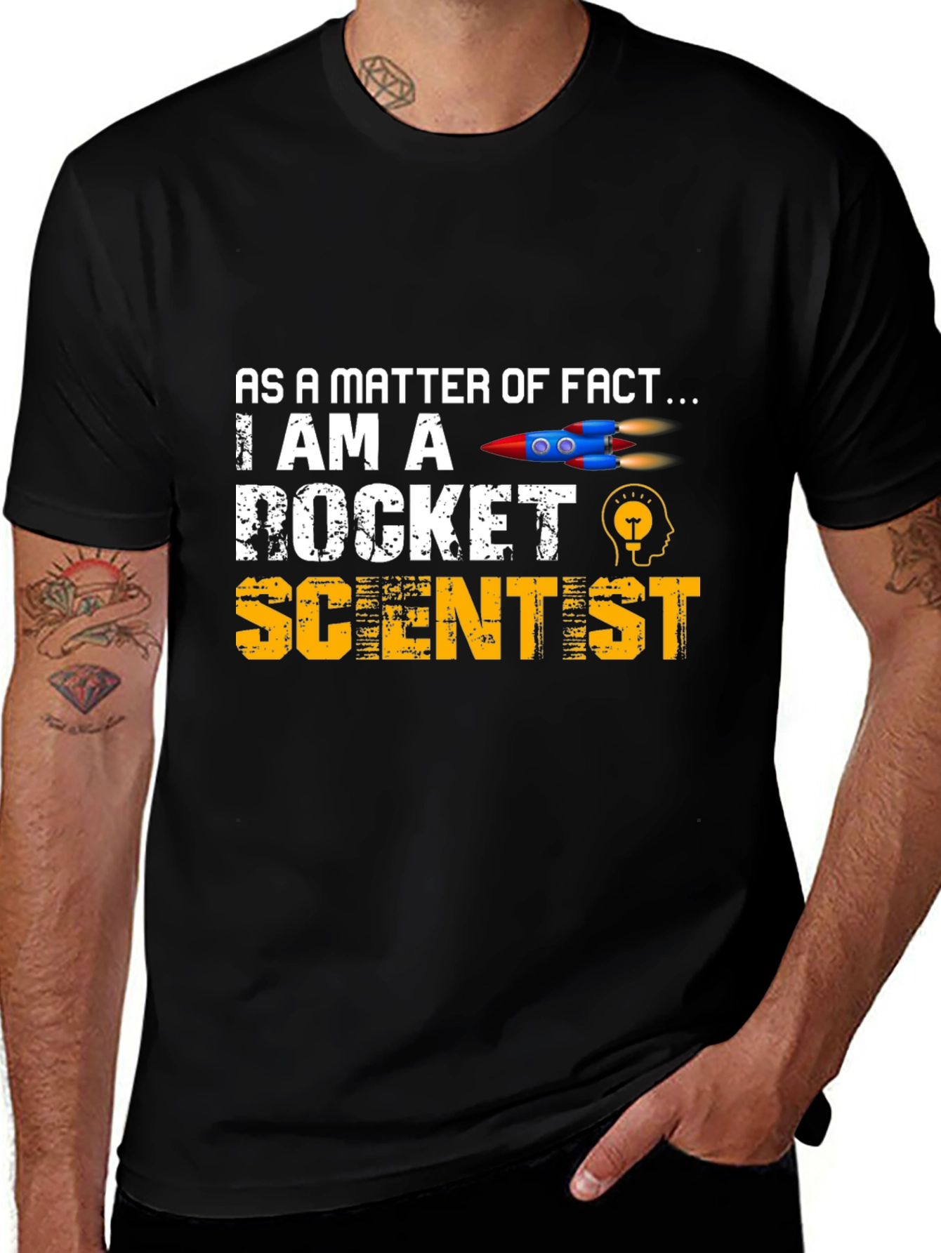 Variant 30 of Rocket Scientist Graphic Tee