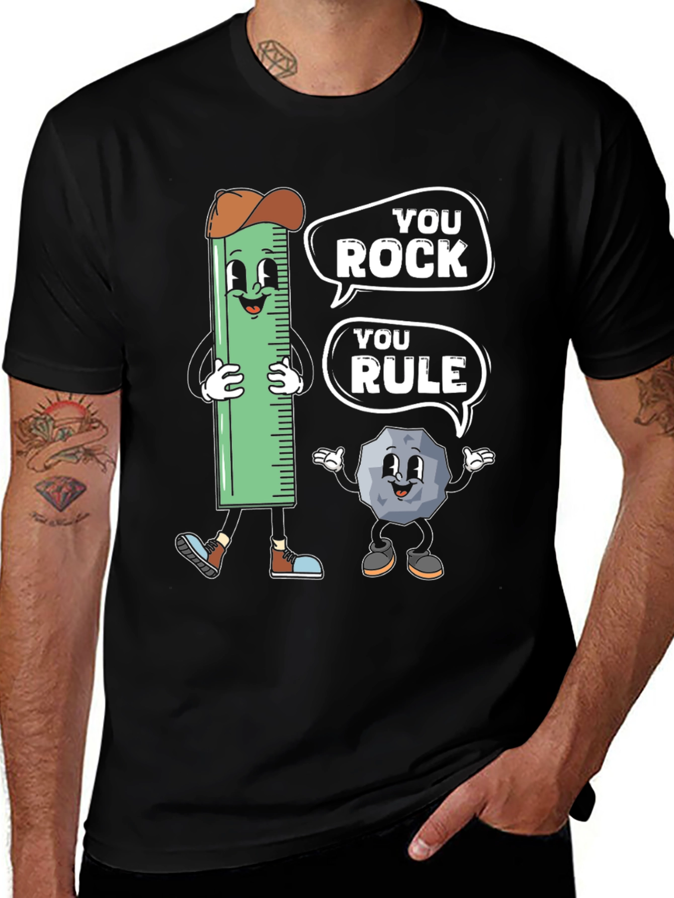 Variant 6 of You Rock You Rule T-Shirt