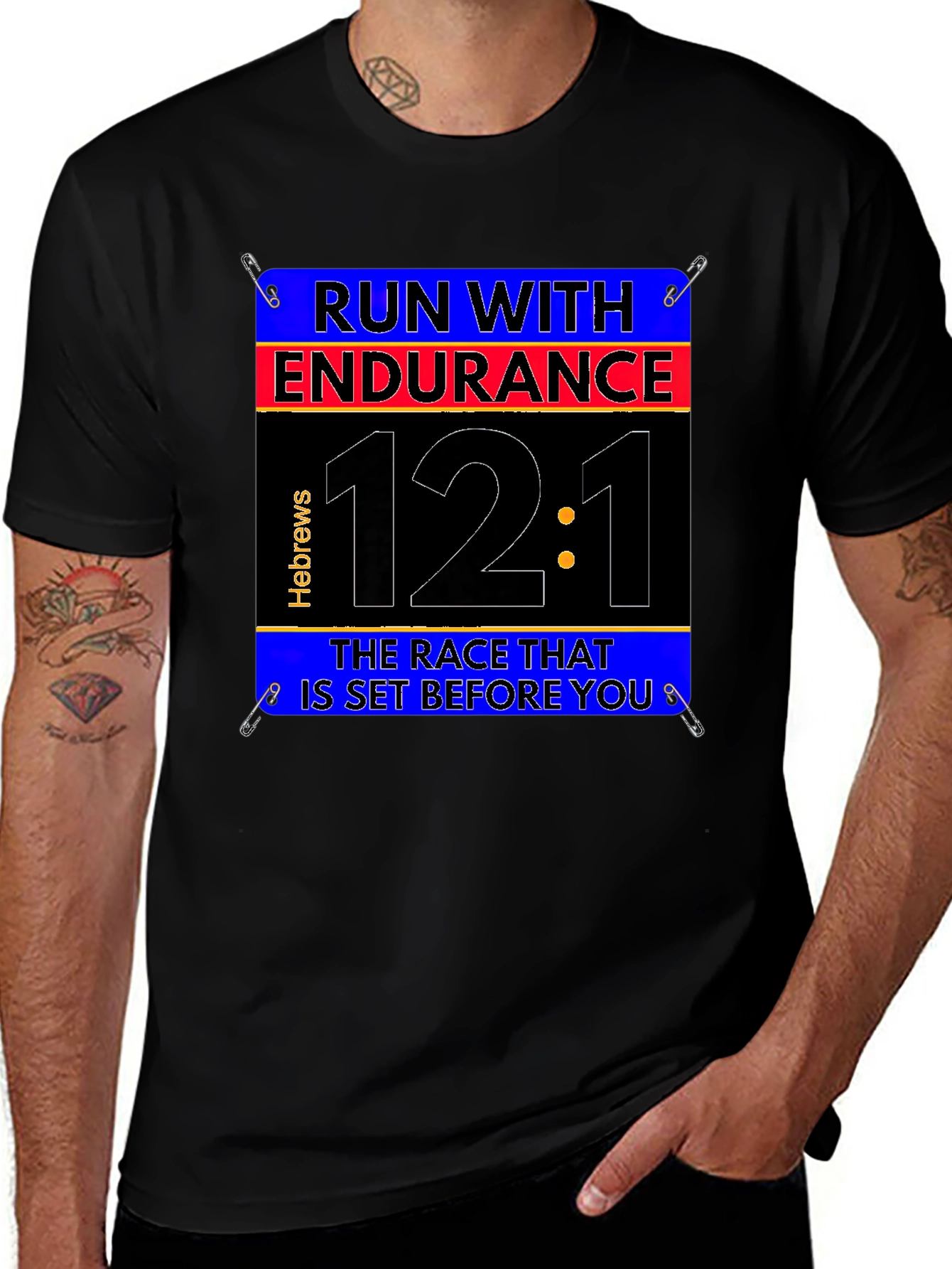 Run With Endurance Graphic T-Shirt