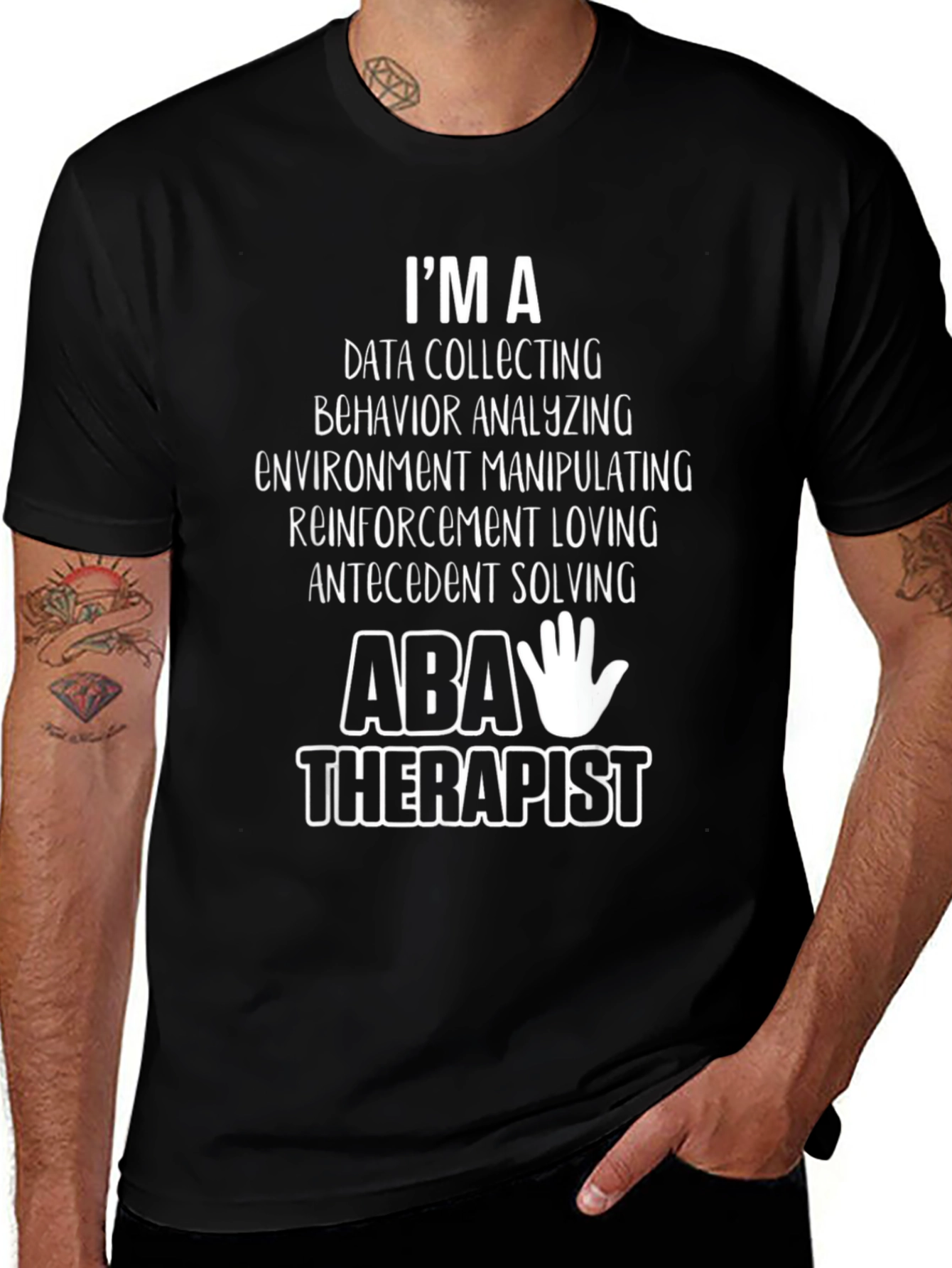 ABA Therapist Graphic T-Shirt