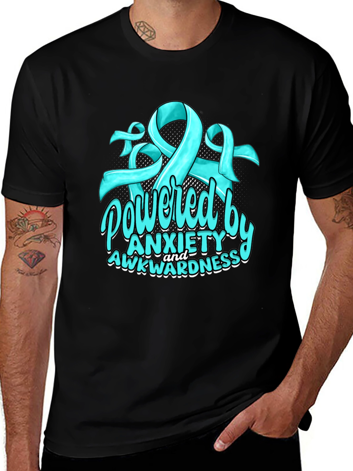 Variant 29 of Anxiety & Awkwardness Tee - Mental Health Awareness Shirt