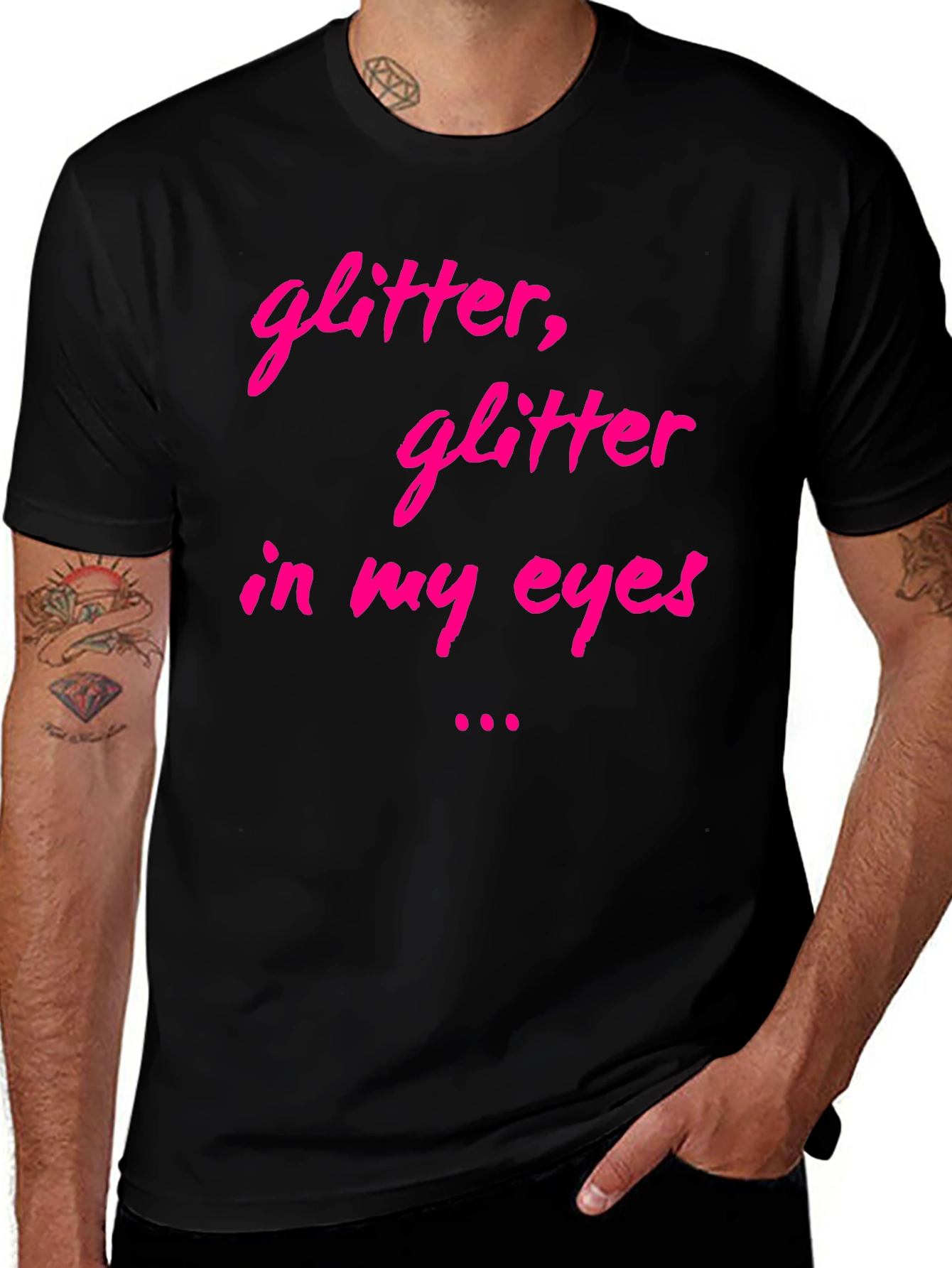Variant 21 of Glitter in My Eyes Graphic Tee