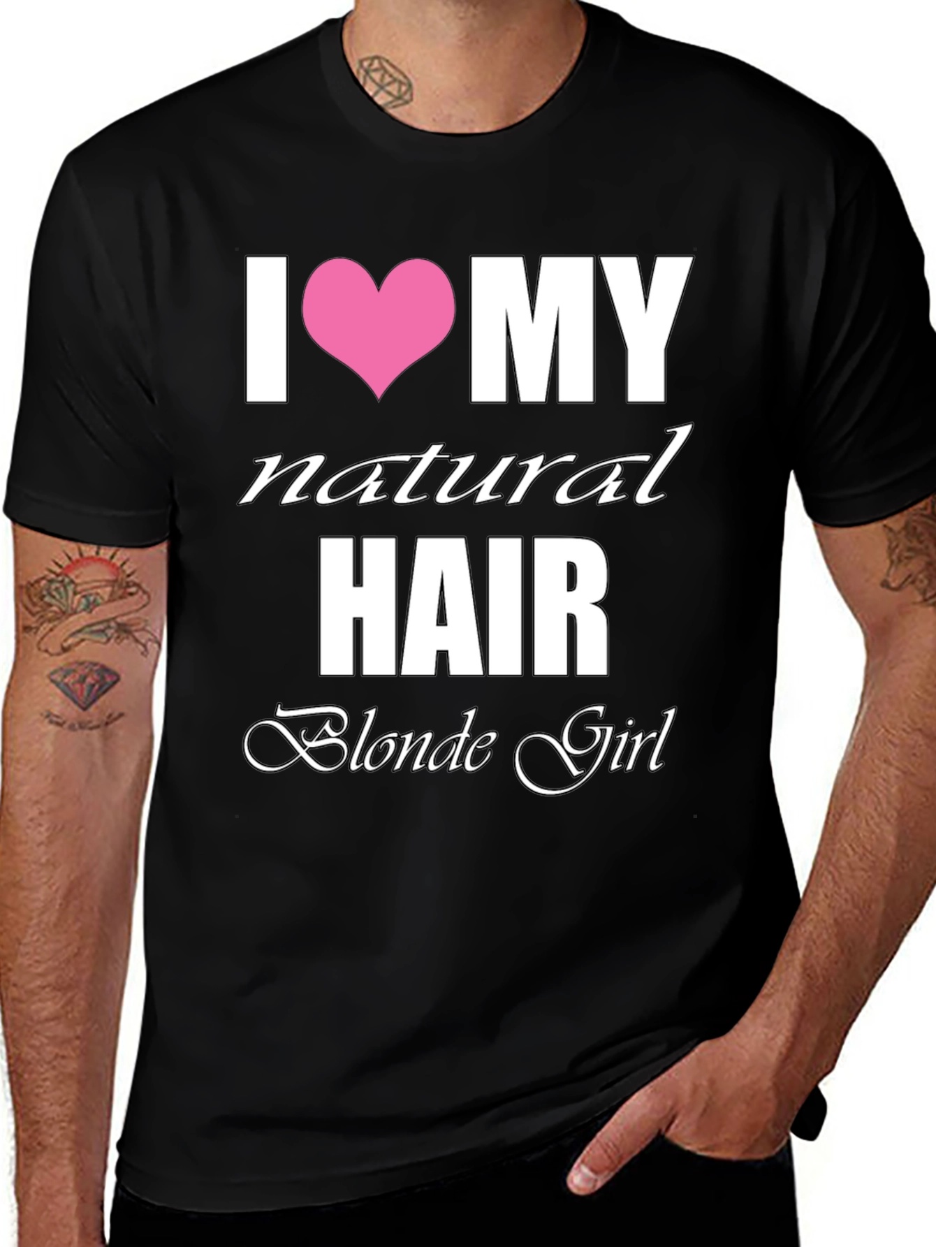 I Love My Natural Hair T-Shirt