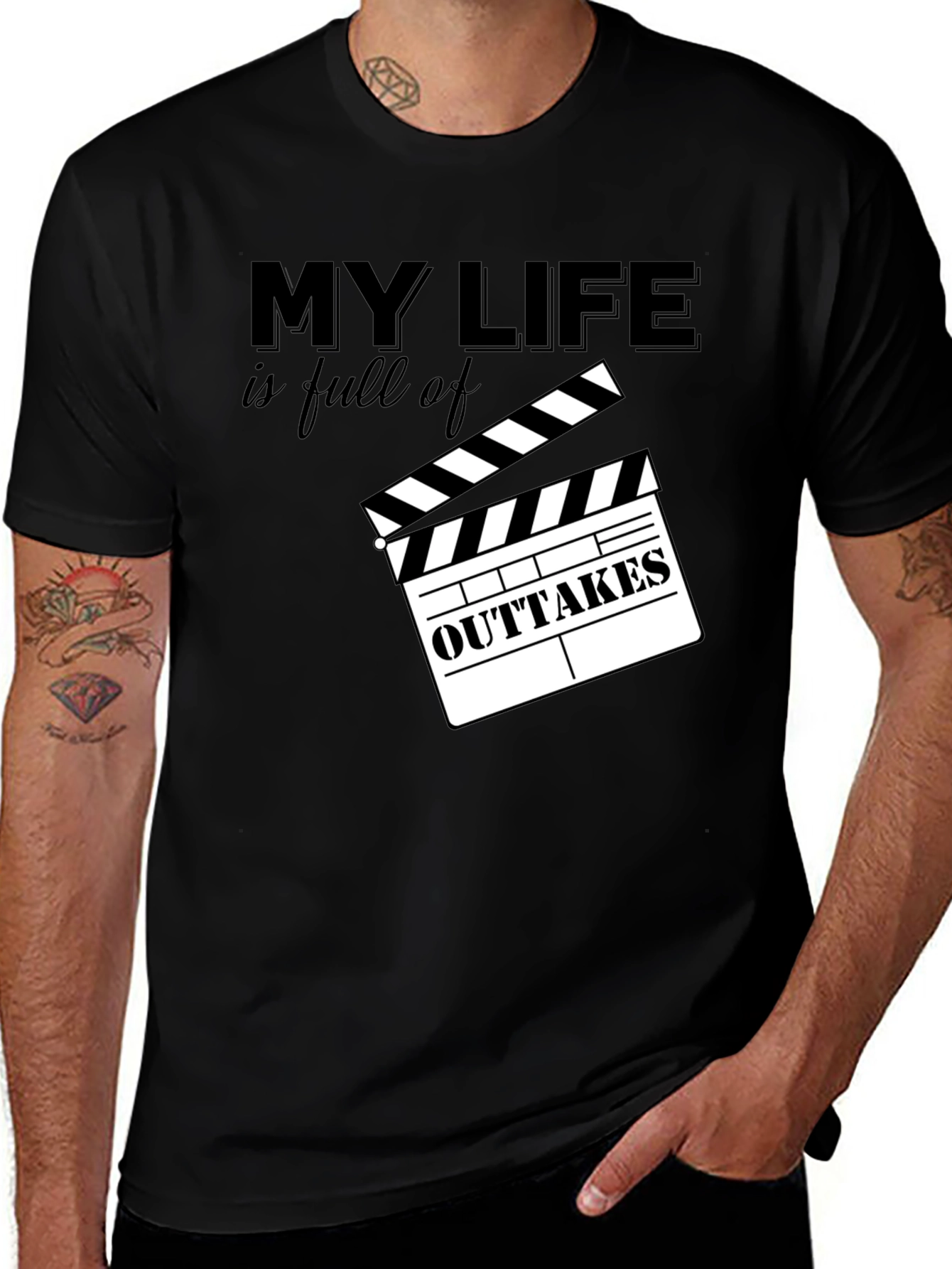 Variant 2 of My Life is Full of Outtakes T-Shirt