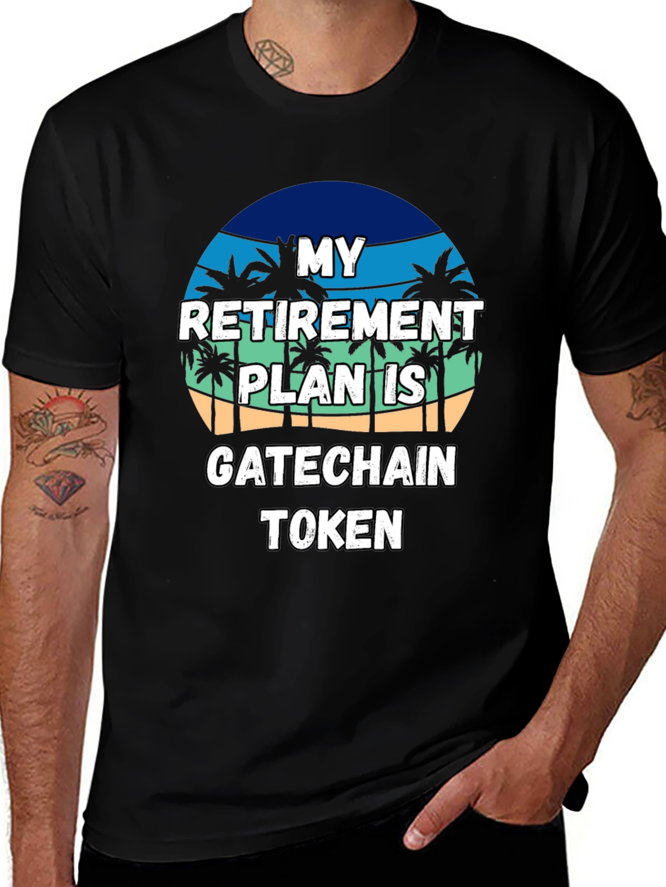 Gatechain Token Retirement Plan T-Shirt