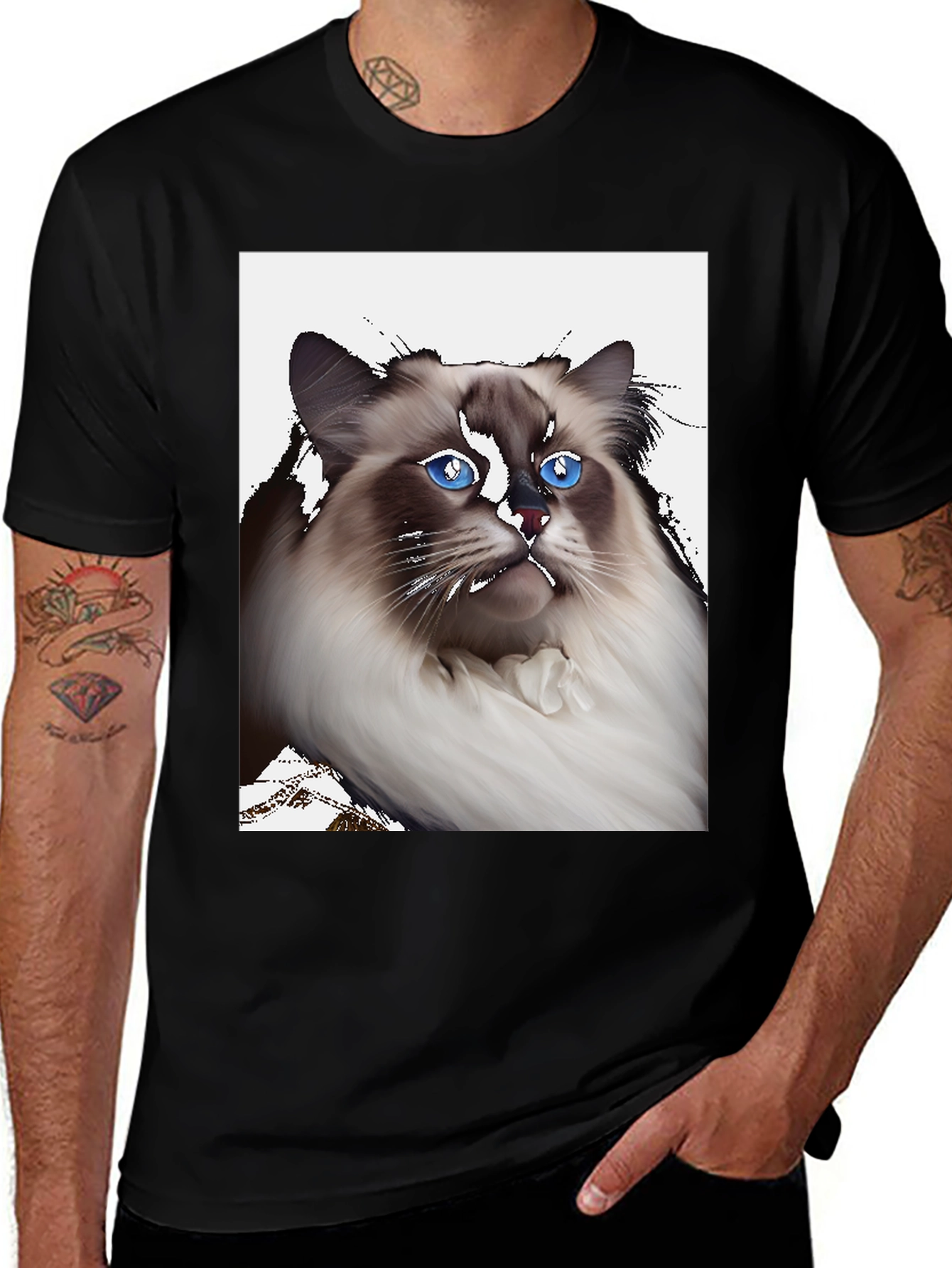 Ragdoll Cat T-Shirt - Unique Graphic Tee