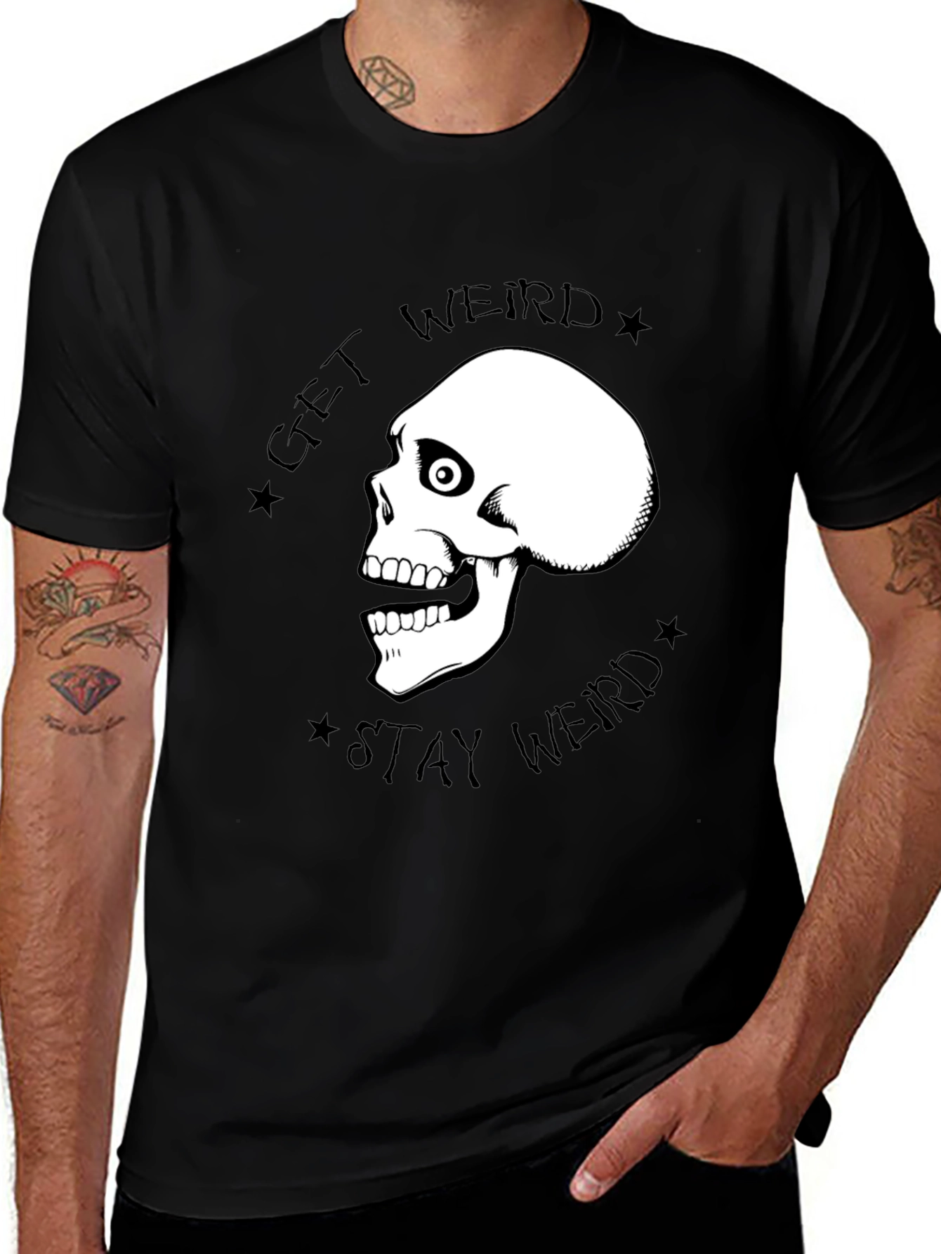 Variant 15 of Get Weird Stay Weird Graphic T-Shirt