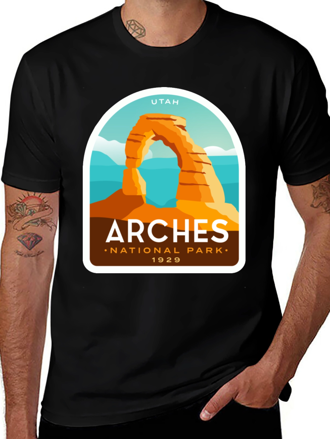 Arches National Park Tee - Utah Souvenir Shirt