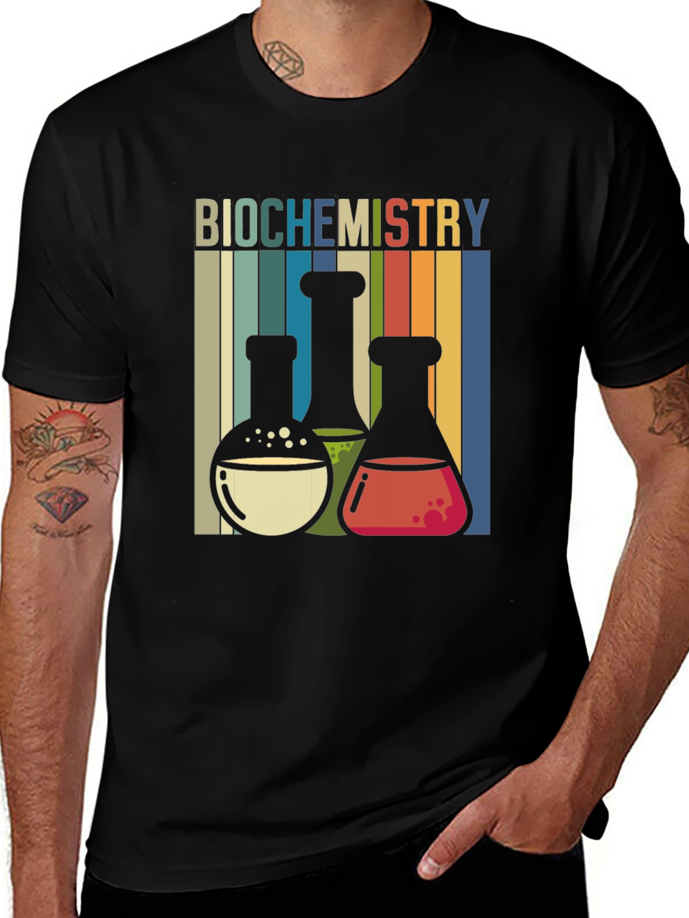 Variant 10 of Biochemistry Science Graphic T-Shirt