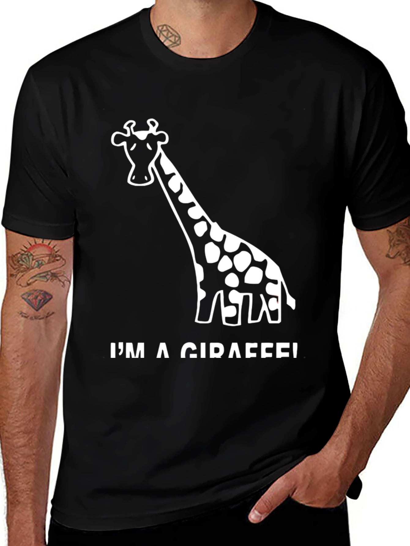 Variant 11 of I'm a Giraffe! Graphic T-Shirt