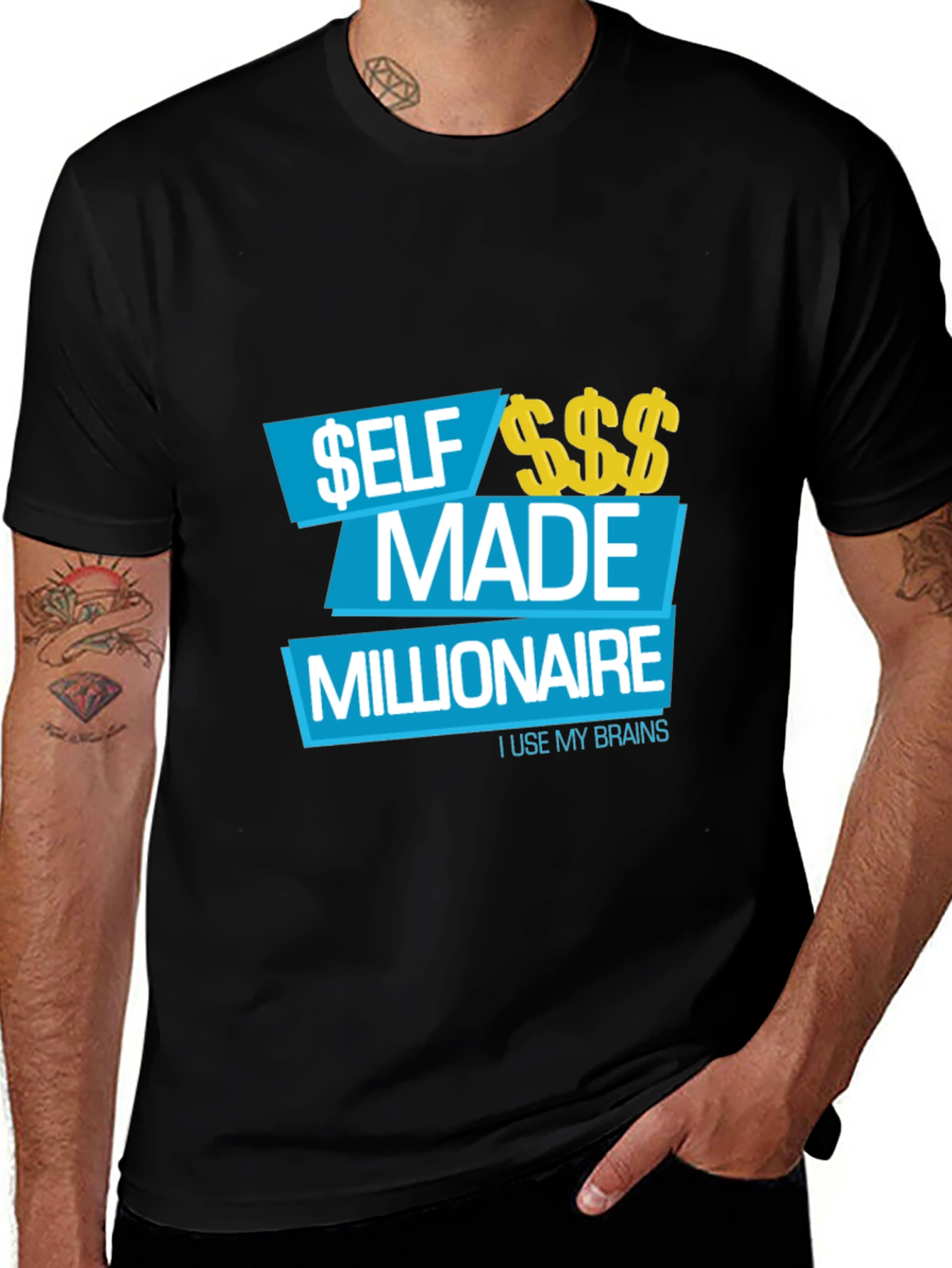 Variant 7 of Self Made Millionaire Graphic Tee