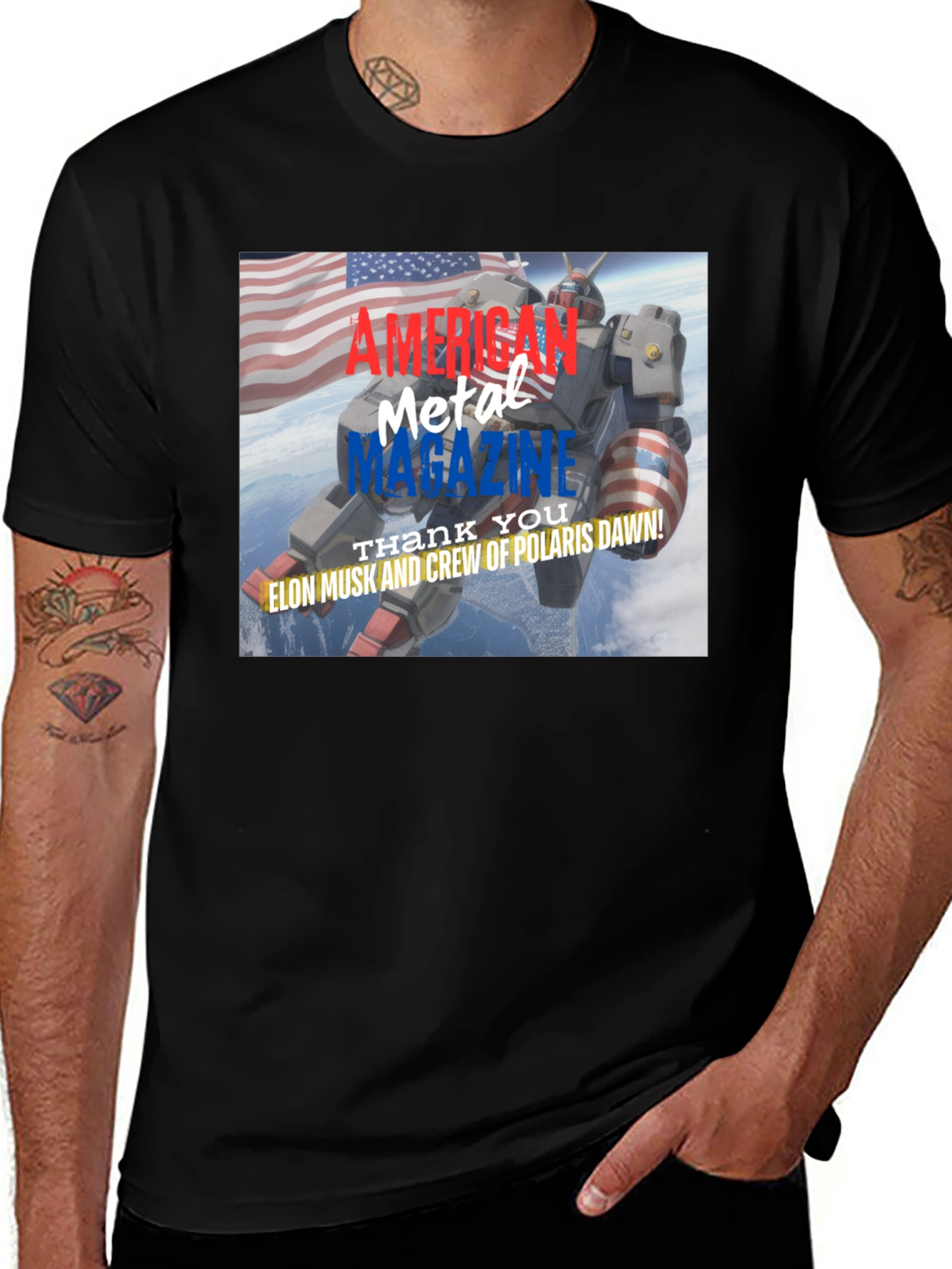 Variant 23 of American Metal Magazine T-Shirt