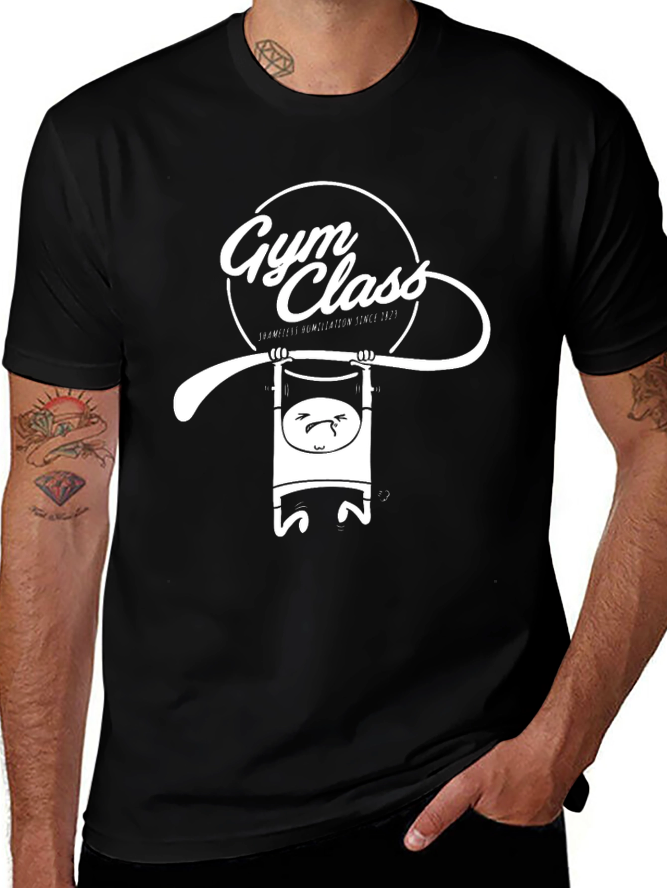 Gym Class Cartoon T-Shirt