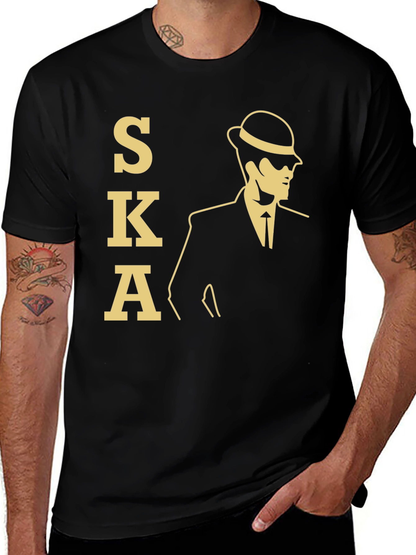 SKA T-Shirt - Black