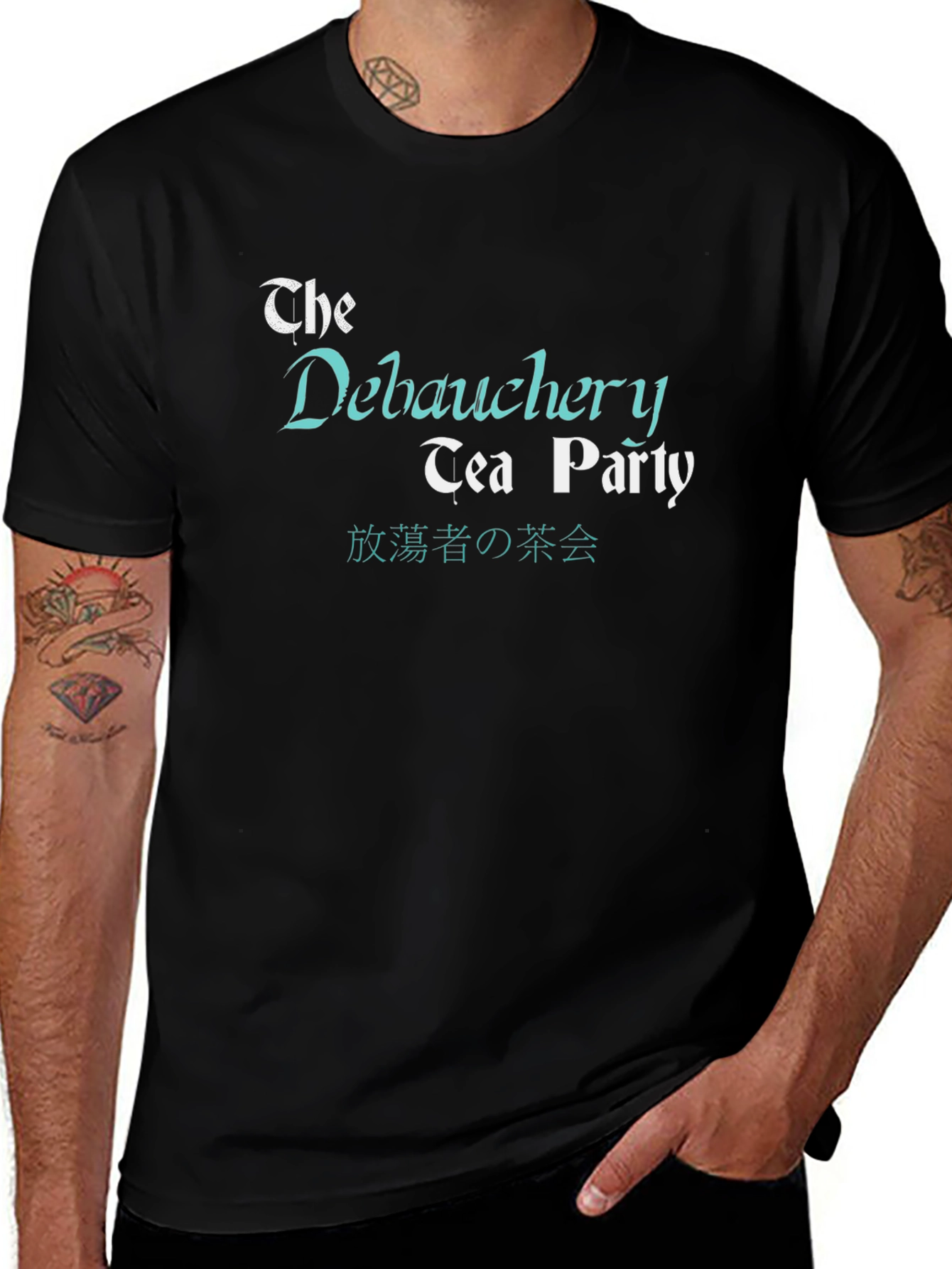 Debauchery Tea Party Graphic T-Shirt