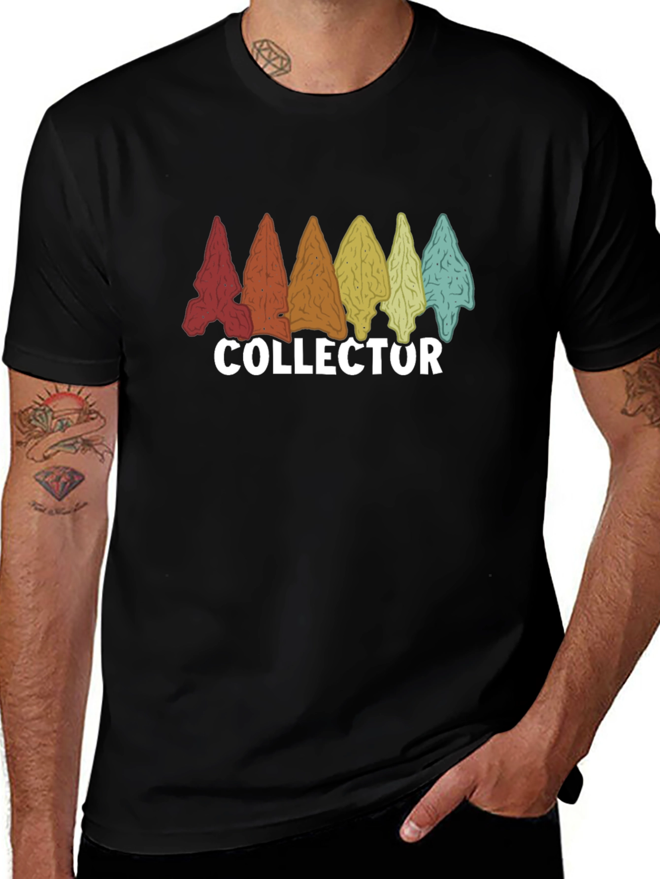 Variant 28 of Arrowhead Collector Retro T-Shirt