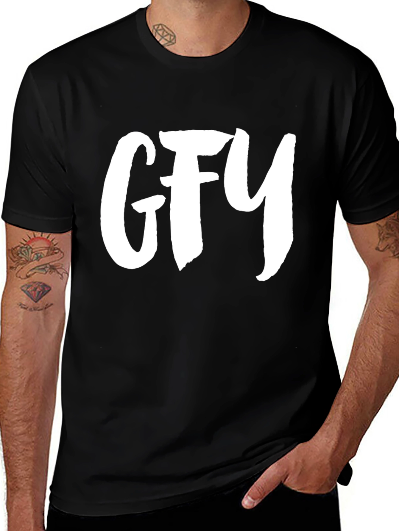 Variant 12 of GFY Graphic Tee - Bold Statement Shirt