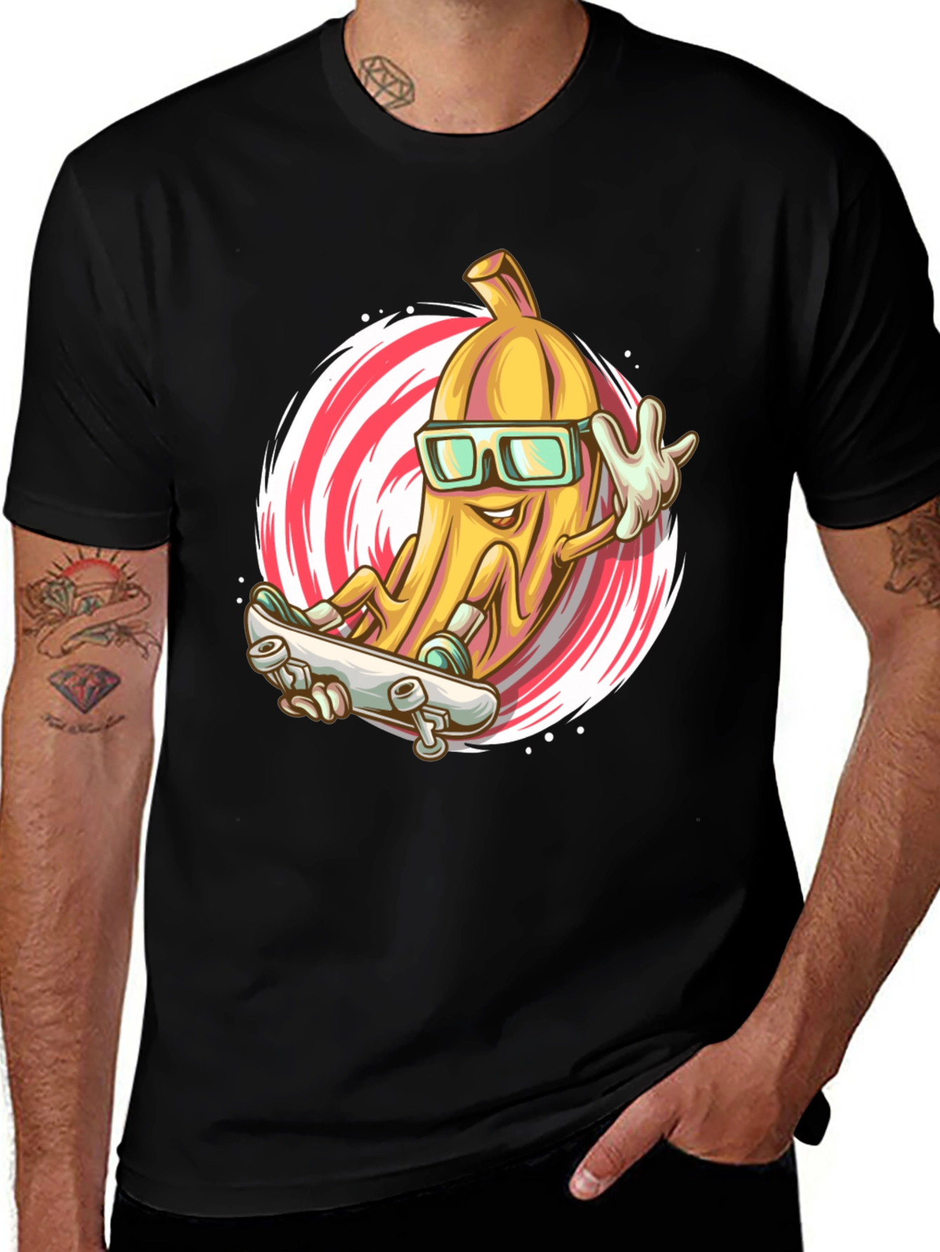 Variant 30 of Cool Banana Skateboard T-Shirt