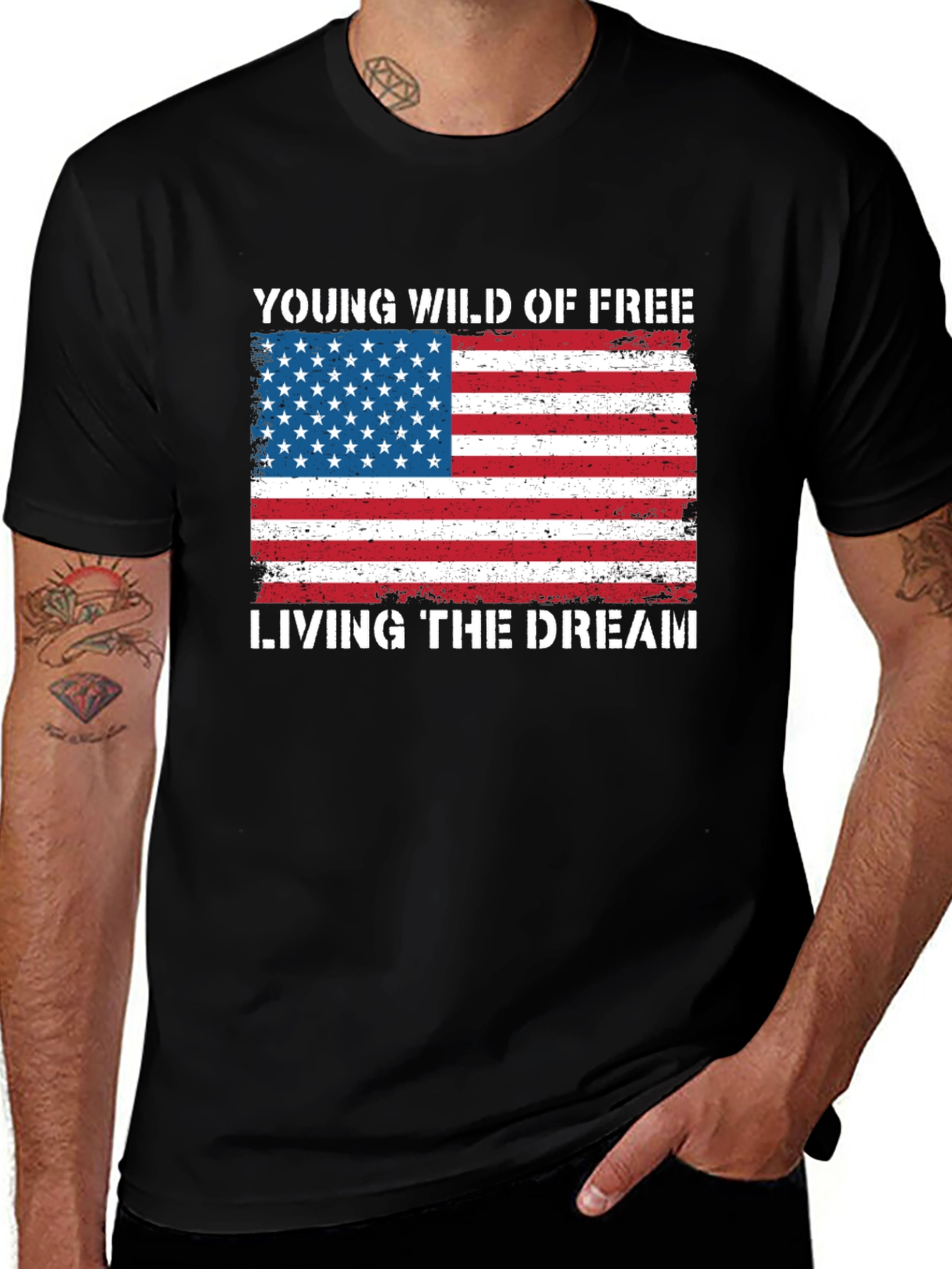 Variant 3 of Young Wild & Free Graphic Tee