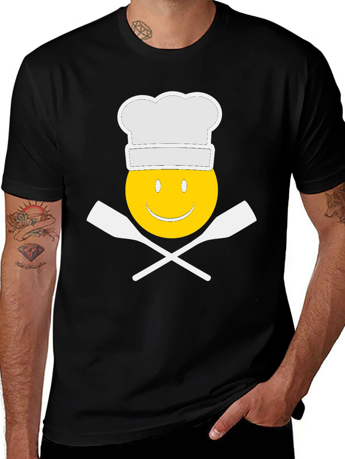 Chef Smiley Face T-Shirt