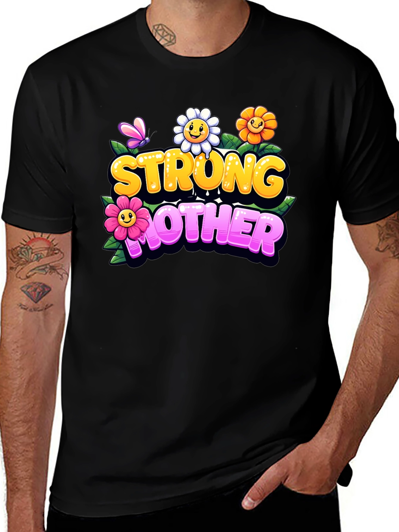 Variant 24 of Strong Mother Graphic Tee