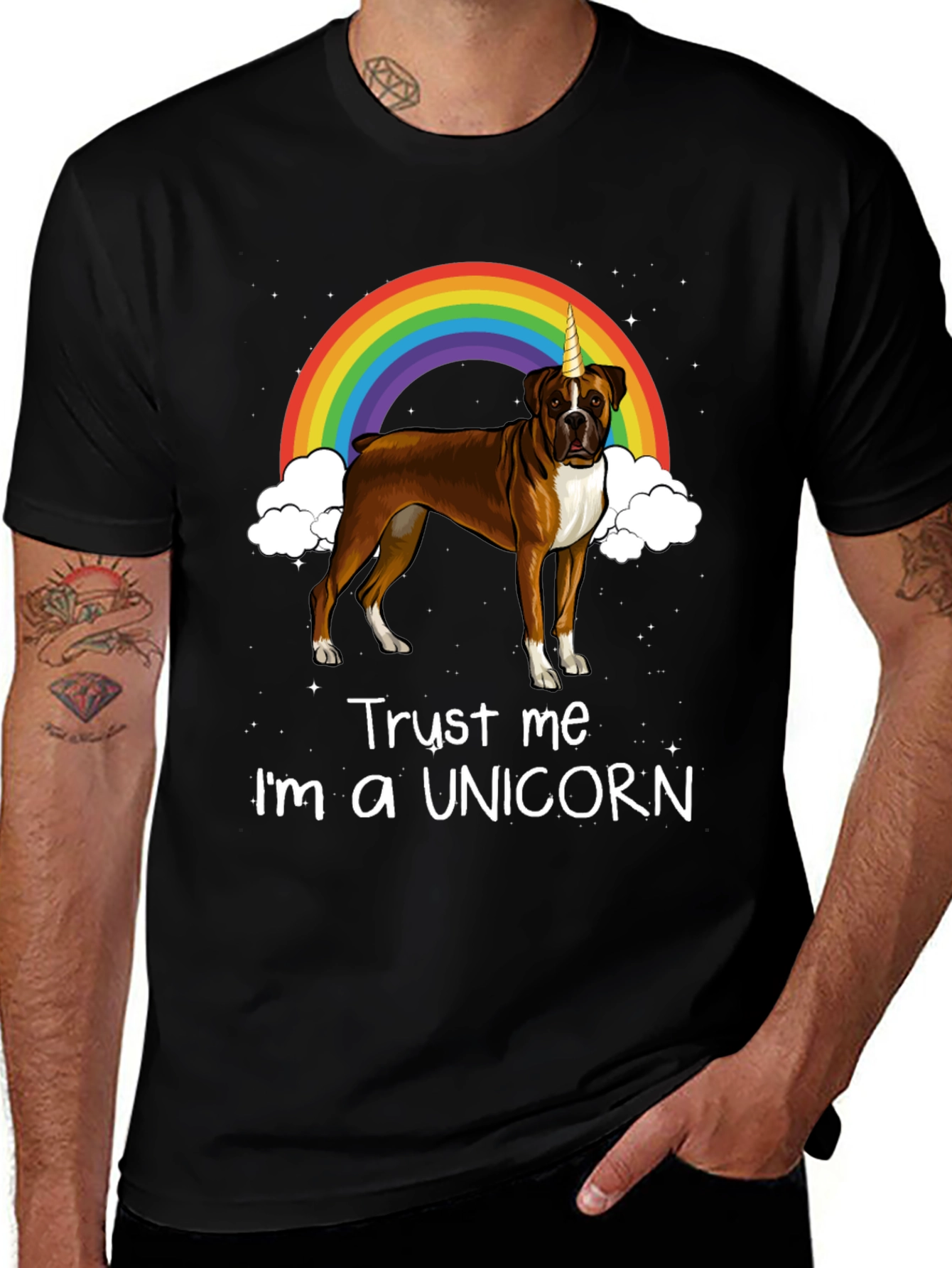 Variant 23 of Trust Me I'm A Unicorn T-Shirt