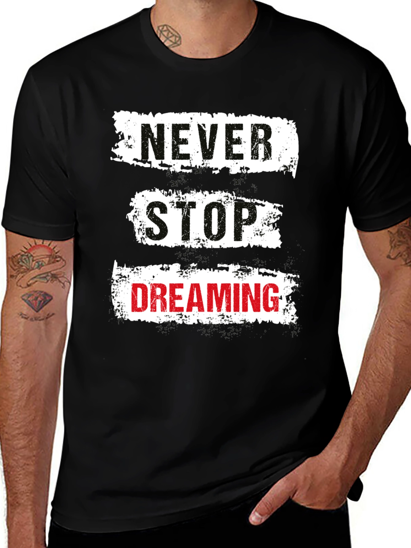 Variant 19 of Never Stop Dreaming Graphic T-Shirt